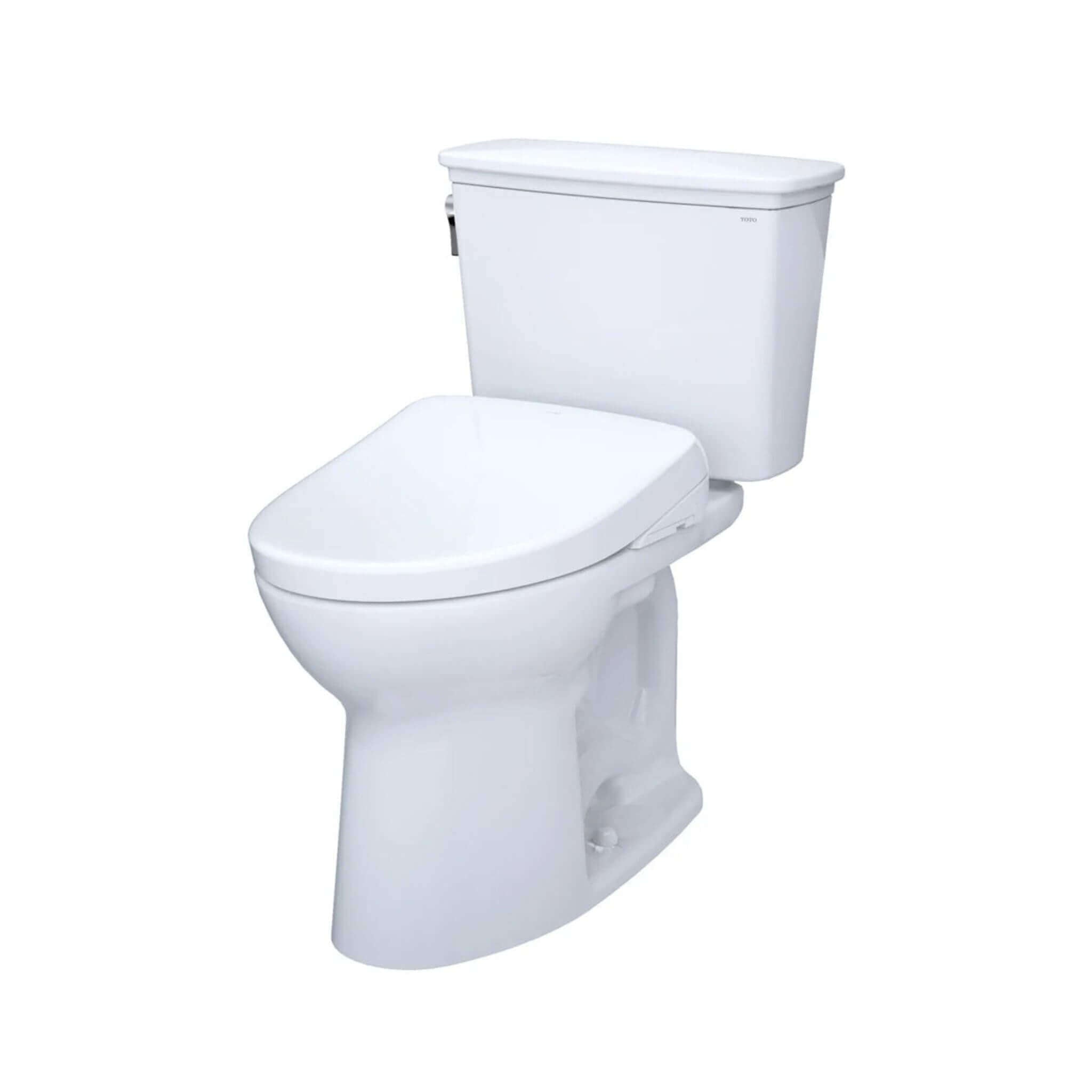 [MW7864736CEFG#01] TOTO Drake 1.28 GPF Elongated Chair Height Toilet Seat With Transitional Washlet S7A (SAK78915)
