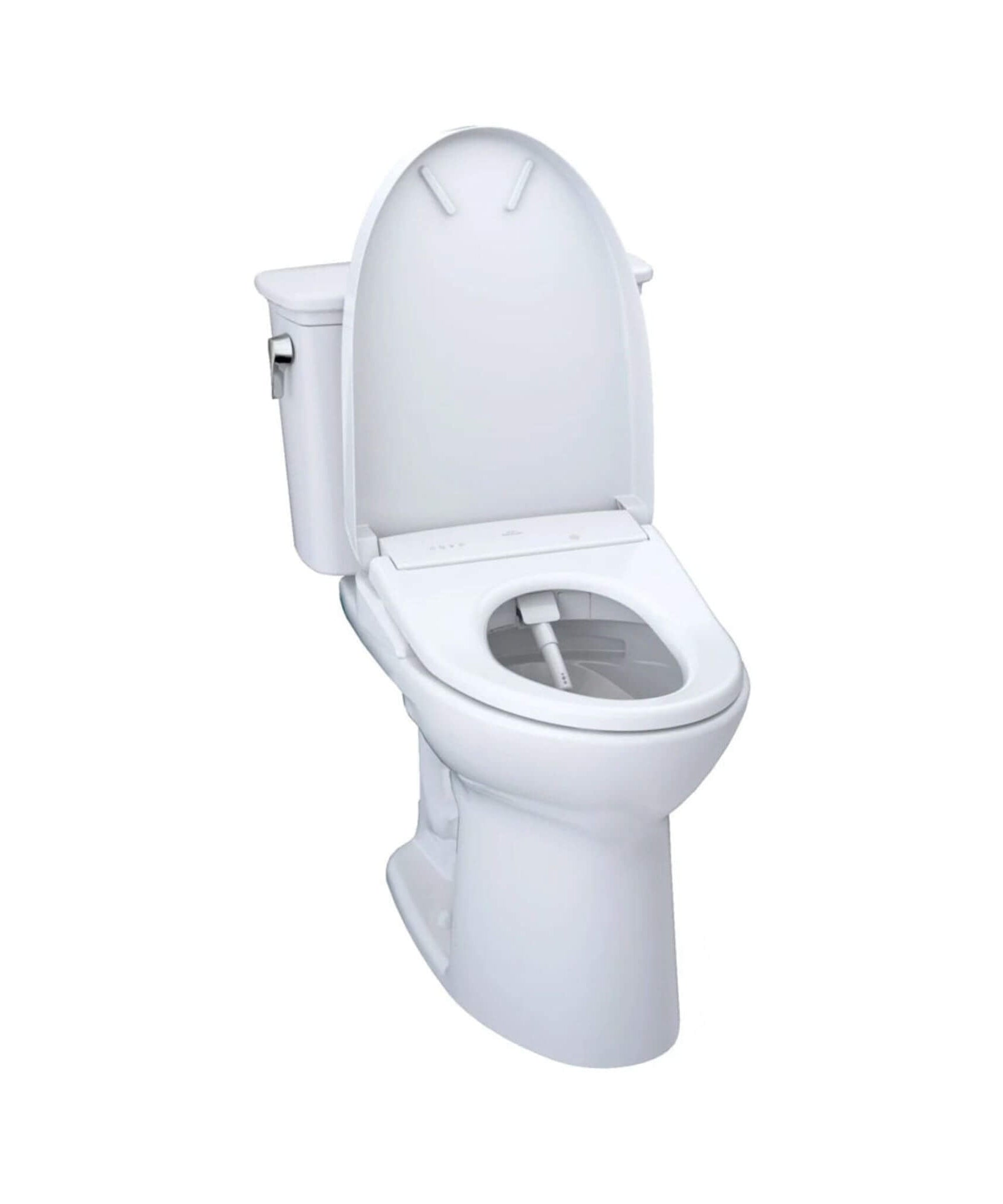 [MW7864736CEG#01] TOTO Drake 1.28 GPF Tornado Flush Toilet With Washlet S7A Bidet Seat (SAK56130)
