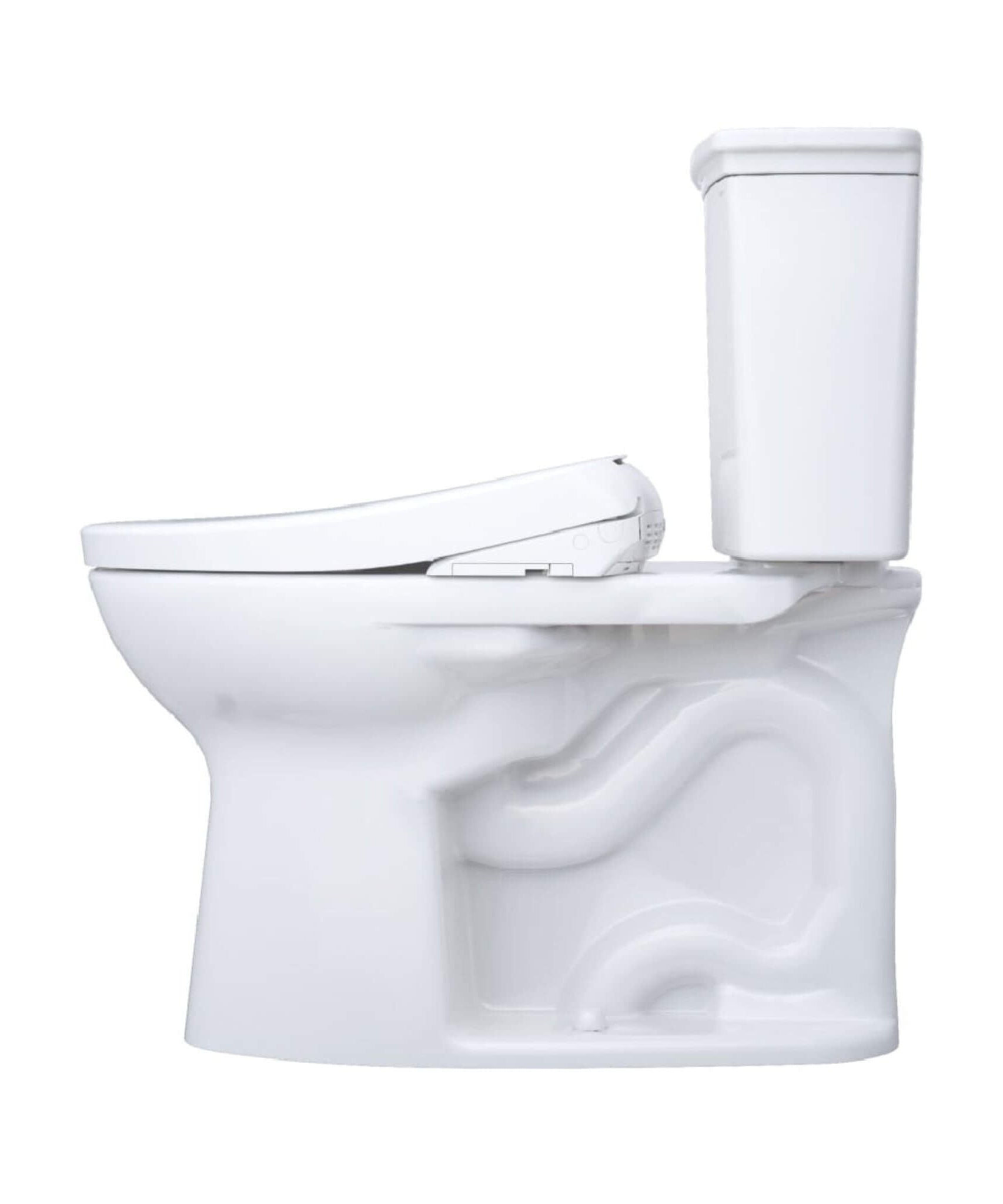 [MW7864736CEG#01] TOTO Drake 1.28 GPF Tornado Flush Toilet With Washlet S7A Bidet Seat (SAK56130)