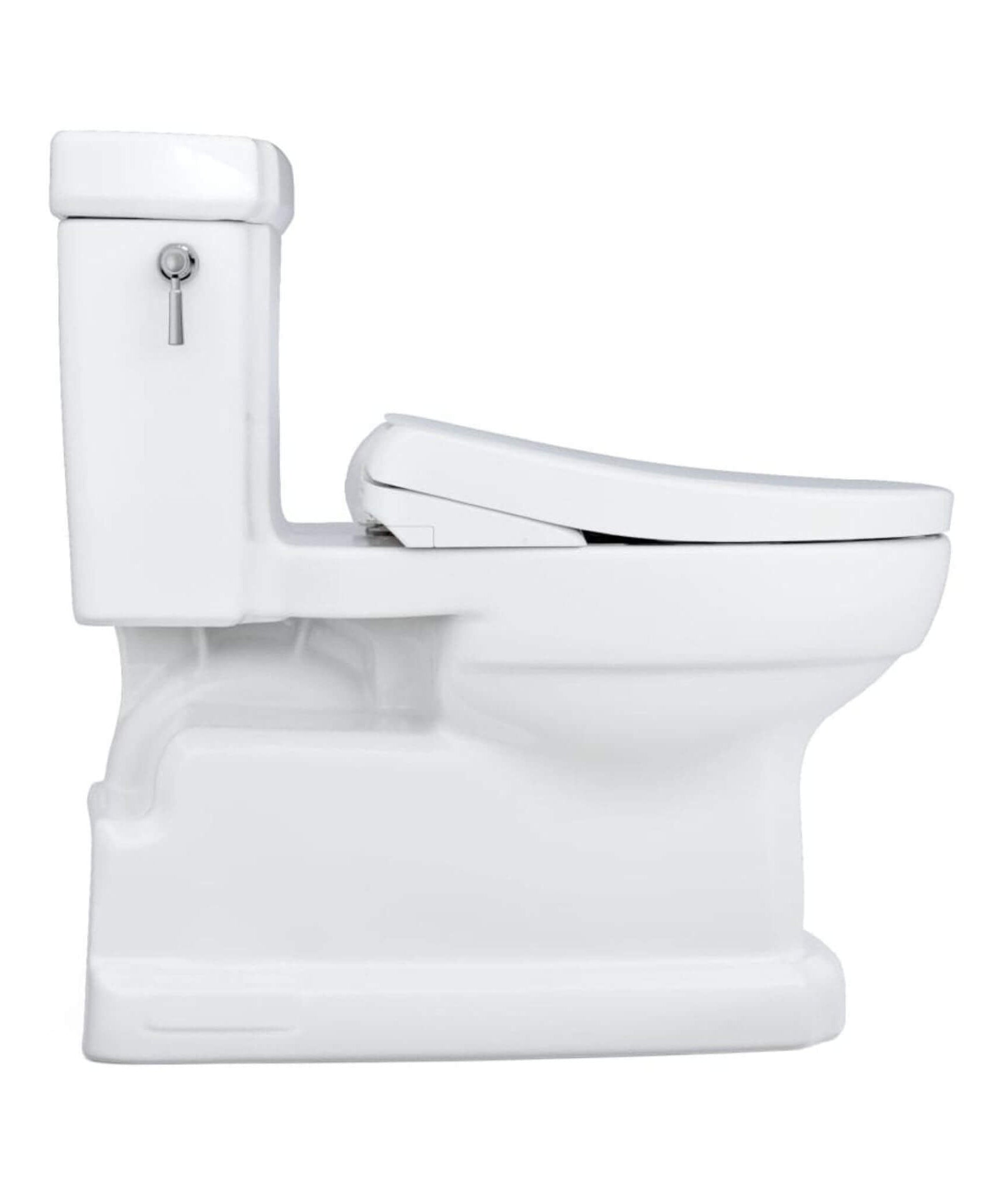 [MW9744734CEFGA#01] TOTO Guinevere 1.28 GPF Elongated Chair Height Toilet With Washlet+ S7A Tornado Auto Flush (SAK41037)