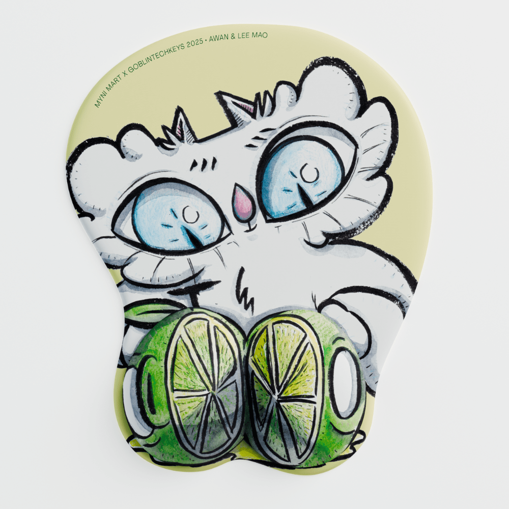 Myni Mart Awan & Lee Mao 礼貌 3D Mousepad(Collabs)