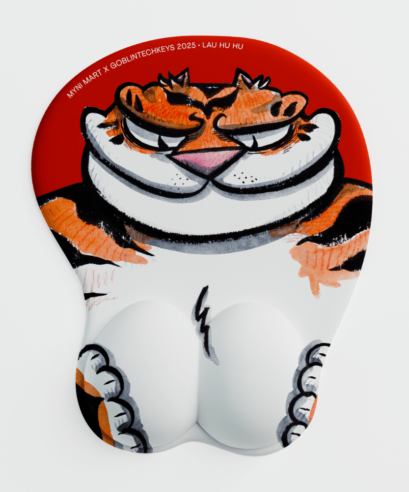 Myni Mart Lau Hu Hu 老虎虎 3D Mousepad(Collabs)