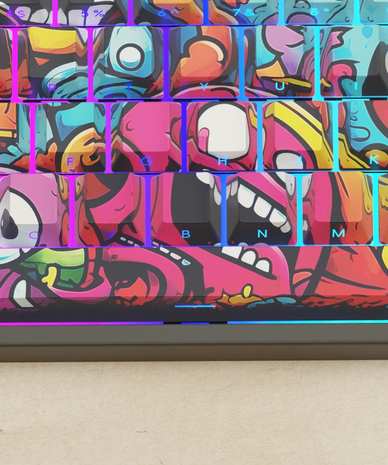 Nachocustomz friends Keycaps