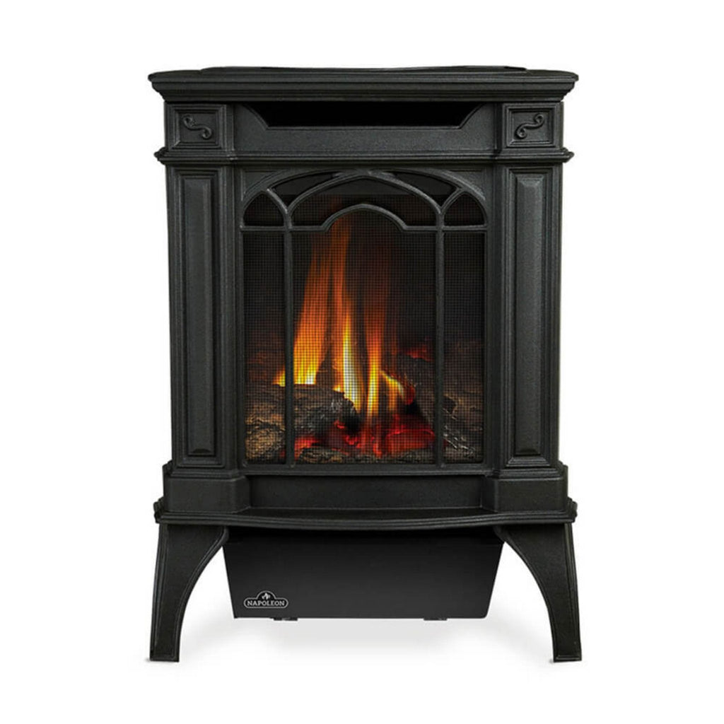 Napoleon Arlington 20 19-Inch Cast Iron Millivolt Ignition Natural Gas Stove [GDS20NSB] (SAK93714)
