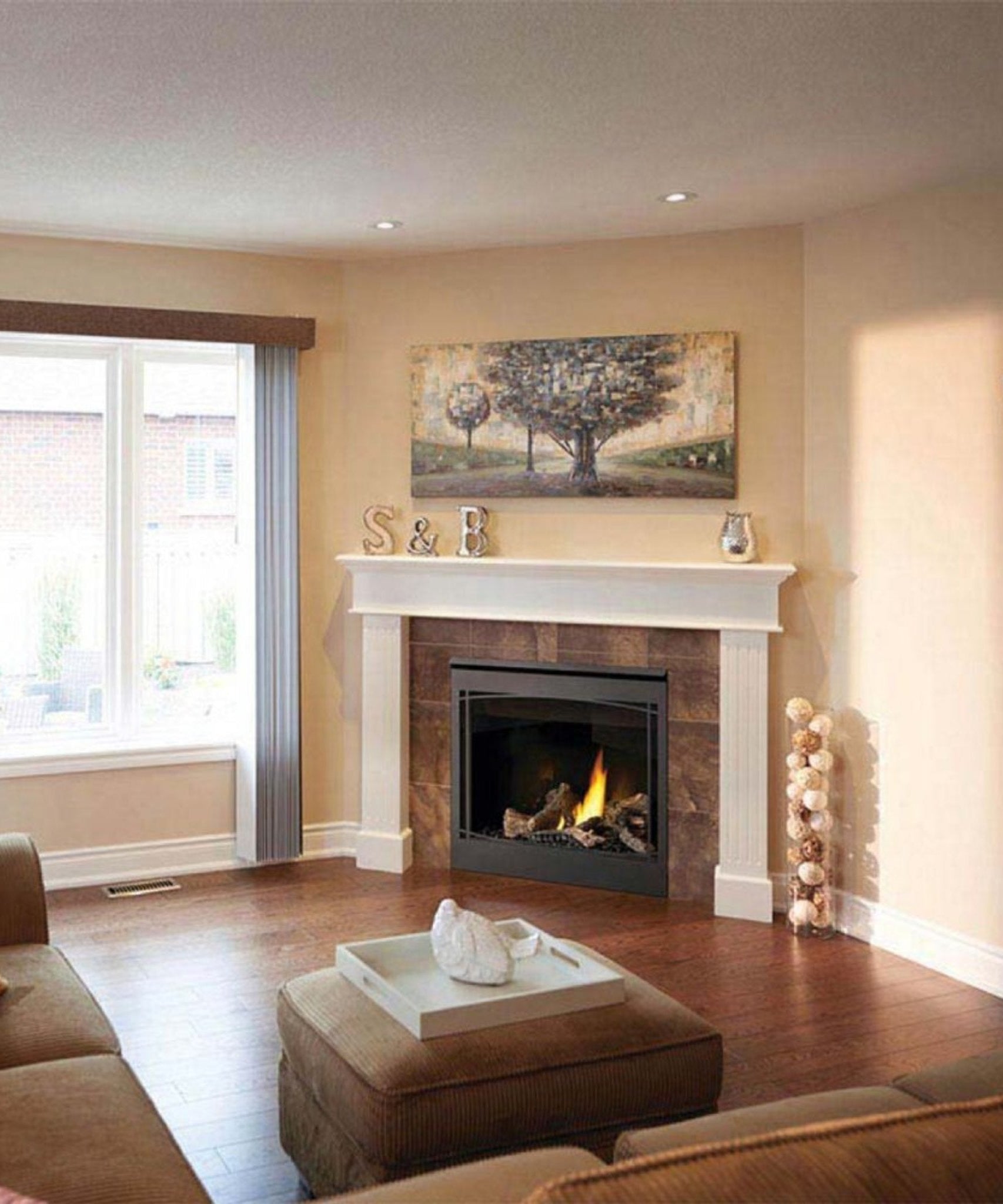 Napoleon Ascent 36 35-Inch Direct Vent Electronic Ignition Fireplace [BX36N/PTRE] (SAK75982)