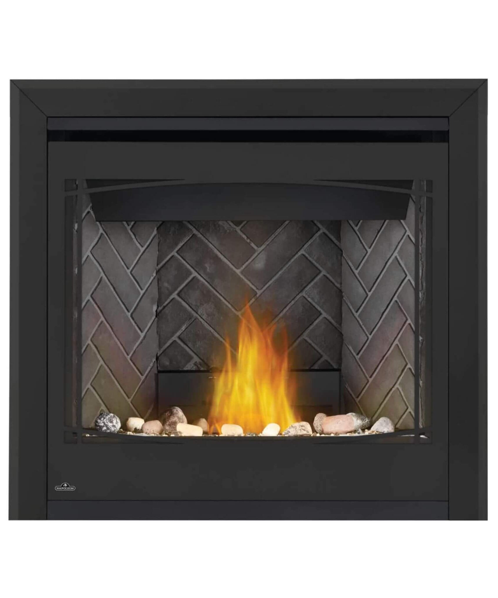 Napoleon Ascent 36 35-Inch Direct Vent Millivolt Ignition Fireplace [B36N/PTR-1] (SAK85316)
