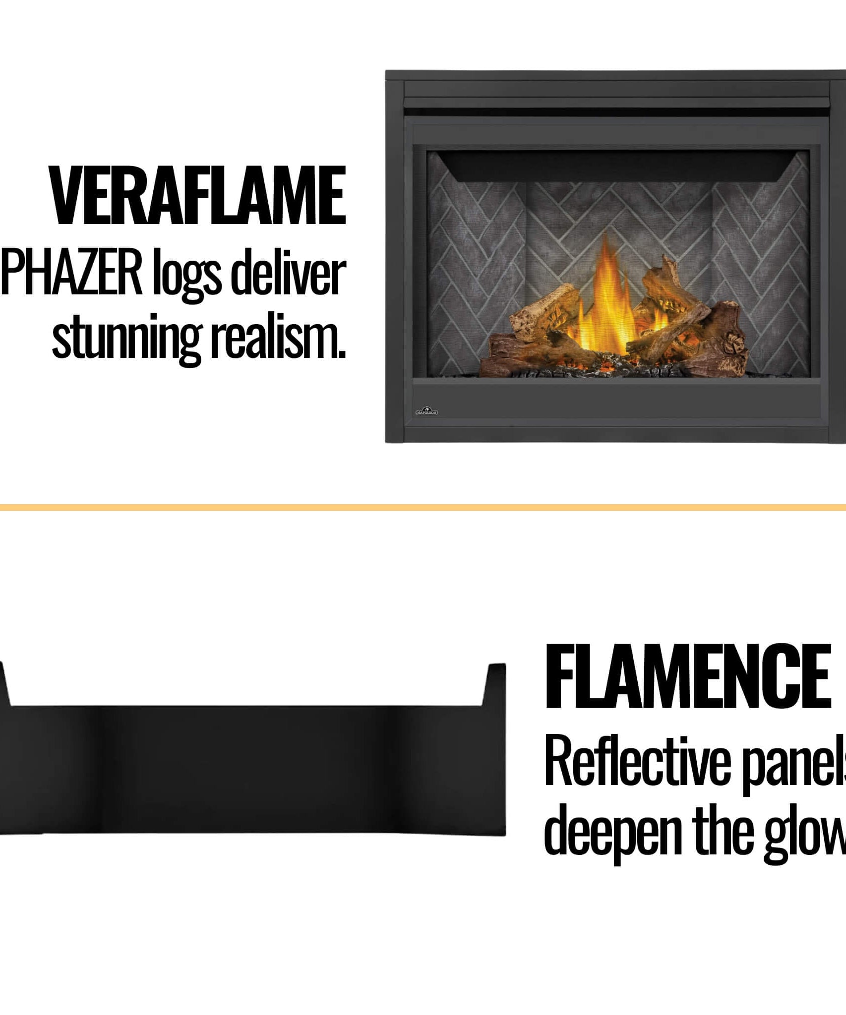 Napoleon Ascent 42 42-Inch Direct Vent Electronic Ignition Fireplace With Back-Up Control System [B42N/PTRE] (SAK96214)