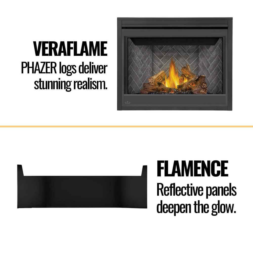 Napoleon Ascent 42 42-Inch Direct Vent Electronic Ignition Fireplace With Back-Up Control System [B42N/PTRE] (SAK96214)