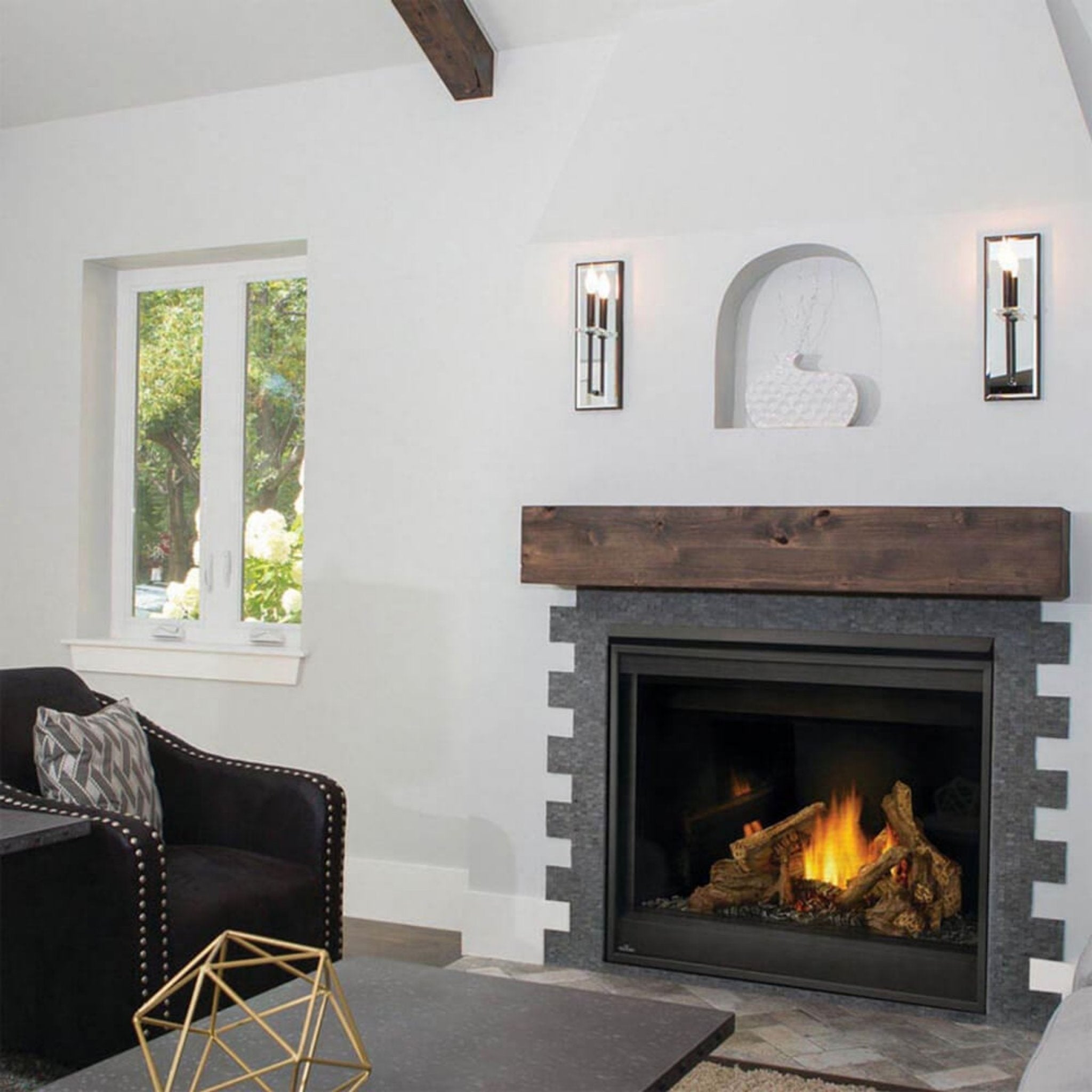 Napoleon Ascent 42 42-Inch Direct Vent Electronic Ignition Fireplace With Back-Up Control System [B42N/PTRE] (SAK96214)