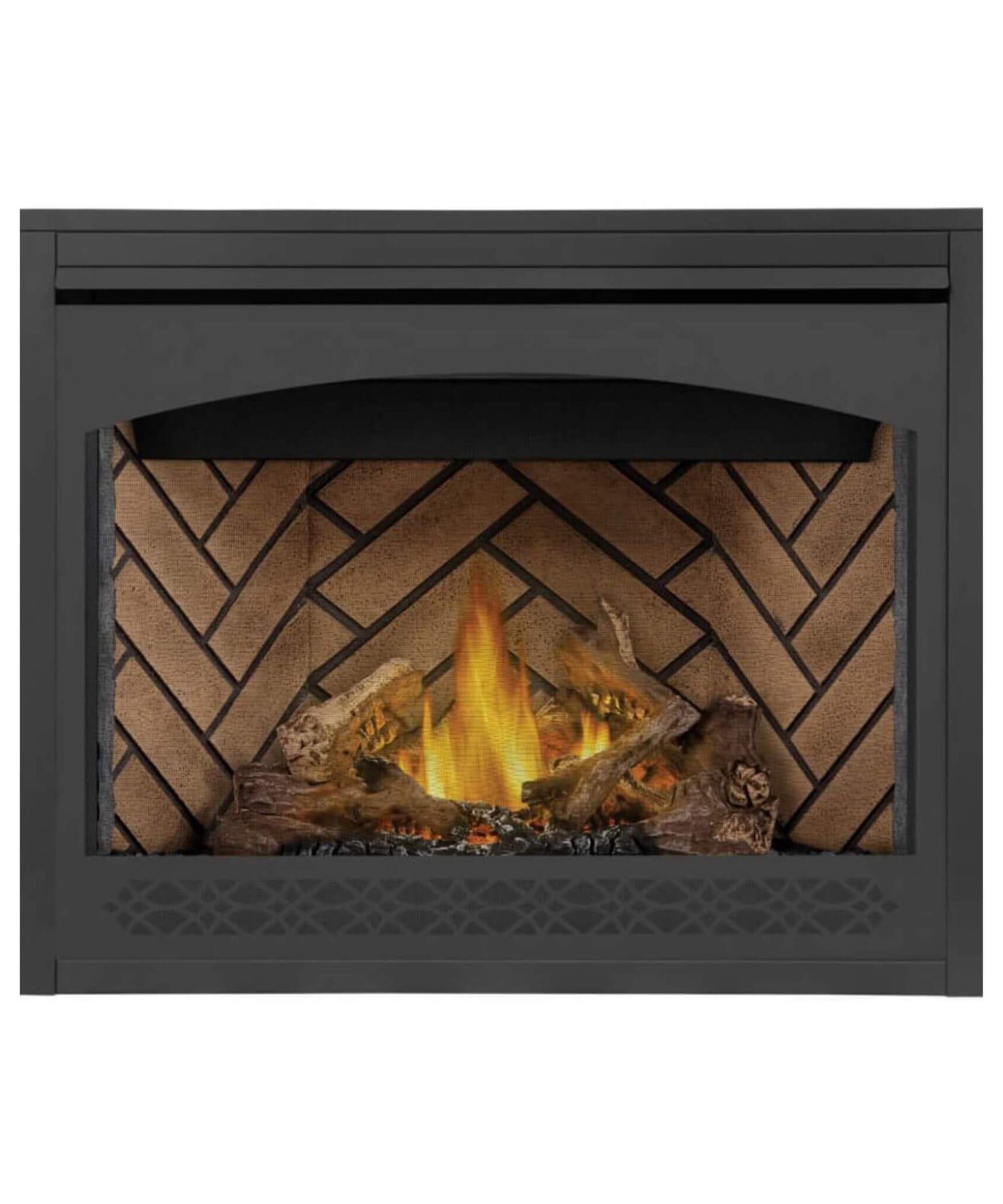 Napoleon Ascent 42 Direct Vent Millivolt Ignition Propane Gas Fireplace [B42N/PTR] (SAK91456)