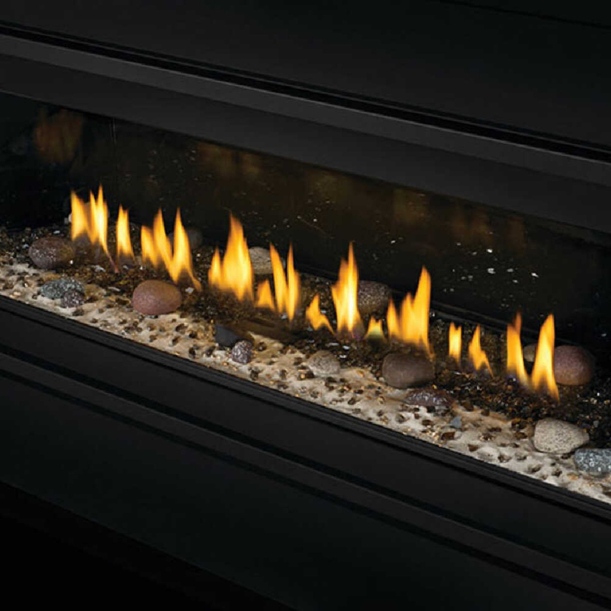 Napoleon Ascent 46-Inch Linear Direct Vent Electronic Ignition Natural Gas Fireplace [BL46NTEA] (SAK18567)