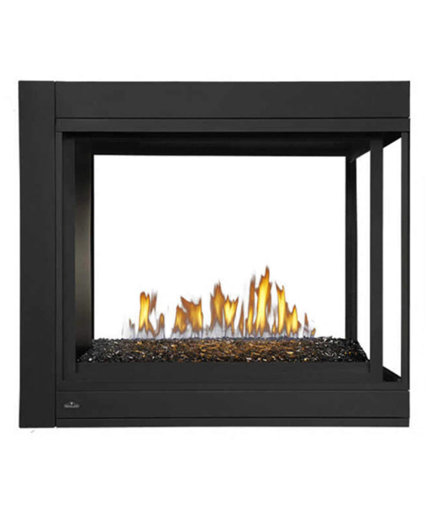 Napoleon Ascent 43-Inch Multi-View 3-Sided Glass Ember Bed Direct Vent Natural Gas Fireplace [BHD4PGN] (SAK62815)