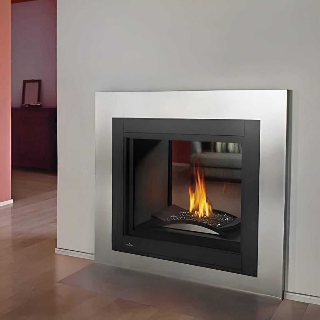 Napoleon Ascent 43-Inch Multi-View 3-Sided Glass Ember Bed Direct Vent Natural Gas Fireplace [BHD4PGN] (SAK62815)
