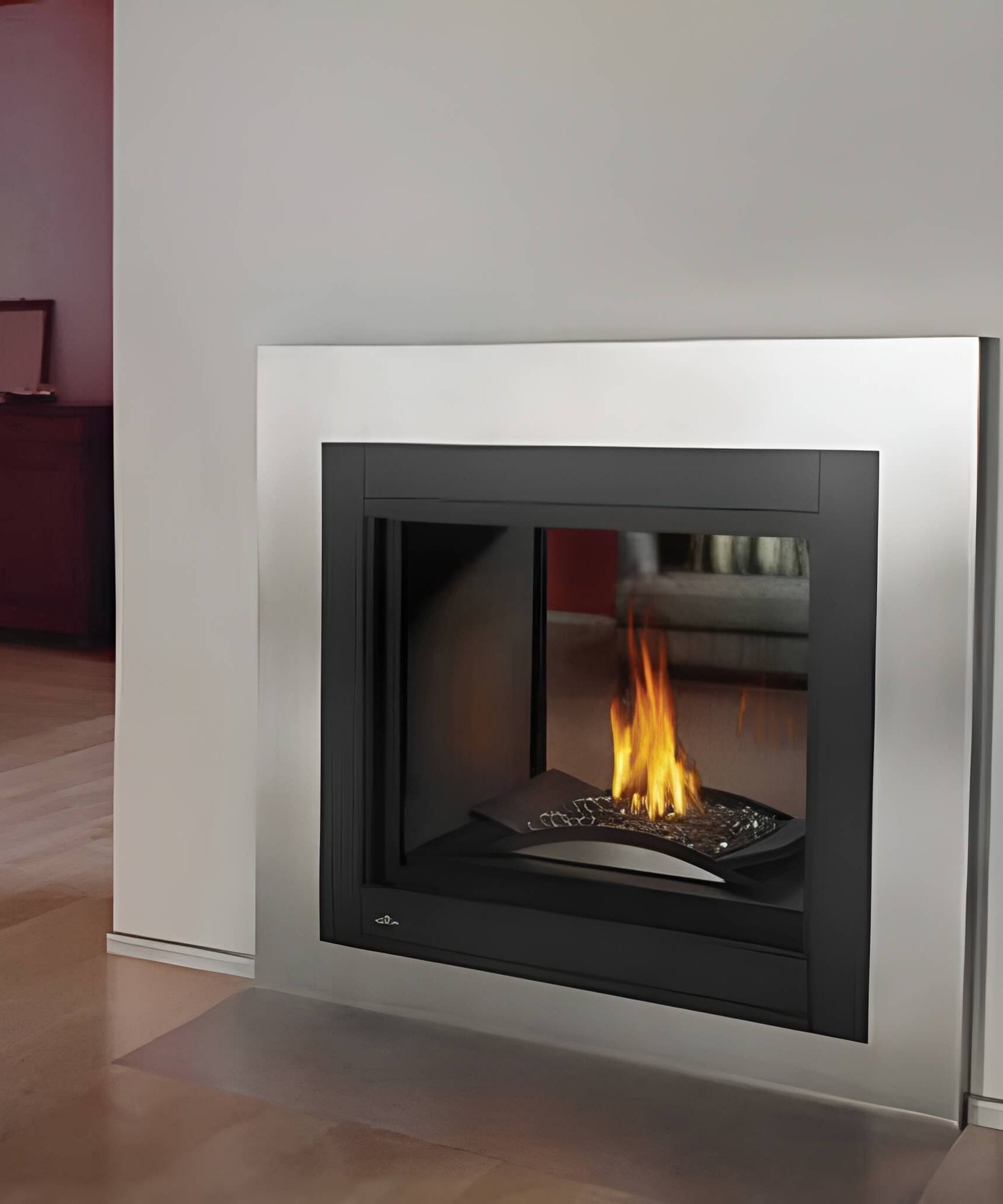 Napoleon Ascent Multi-View 3-Sided Log Set Direct Vent Natural Gas Fireplace [BHD4PNA] (SAK75492)