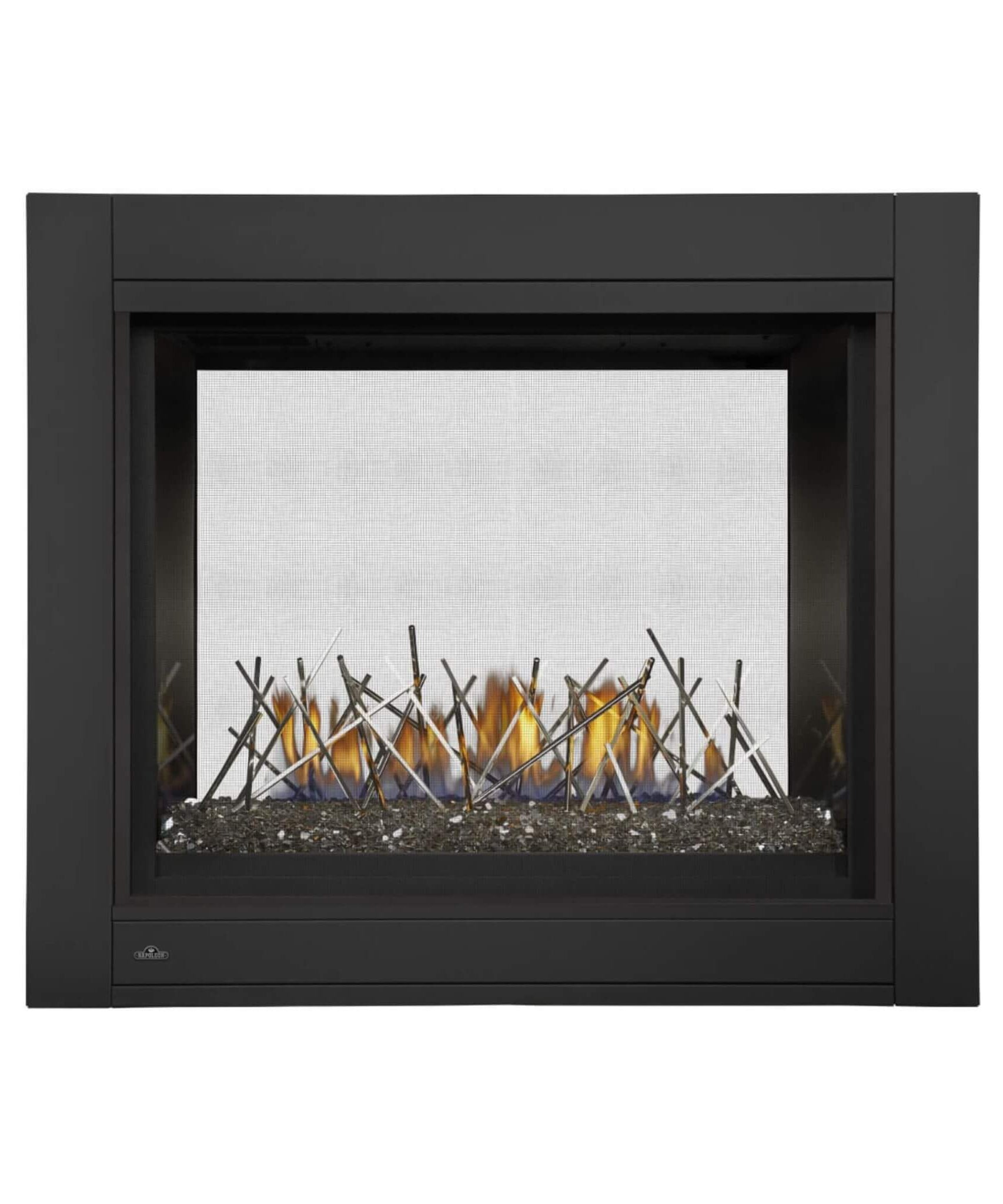 Napoleon Ascent 45-Inch Multi-View See-Through Glass Ember Bed Direct Vent Natural Gas Fireplace [BHD4STGN] (SAK72816)