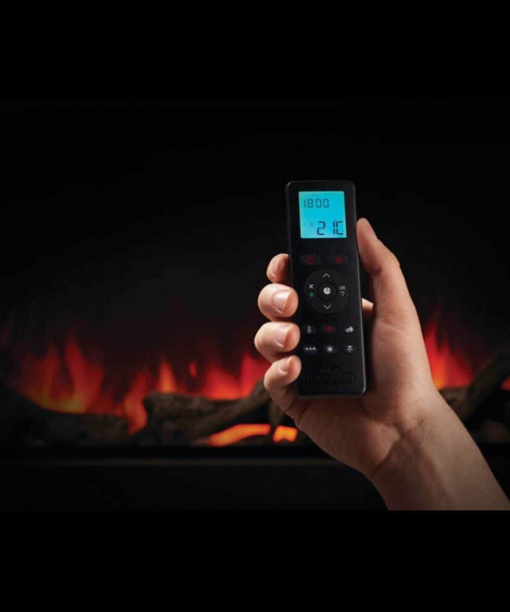 Napoleon Astound Built-In Electric Fireplace With Premium Remote & Mobile App [NEFB50/62/74/96AB] (SAK34921)