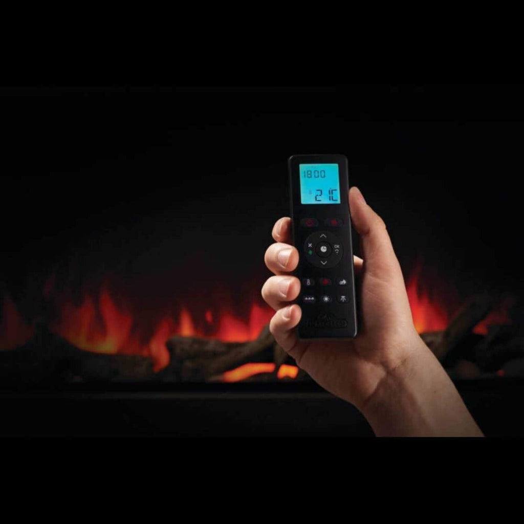 Napoleon Astound Built-In Electric Fireplace With Premium Remote & Mobile App [NEFB50/62/74/96AB] (SAK34921)
