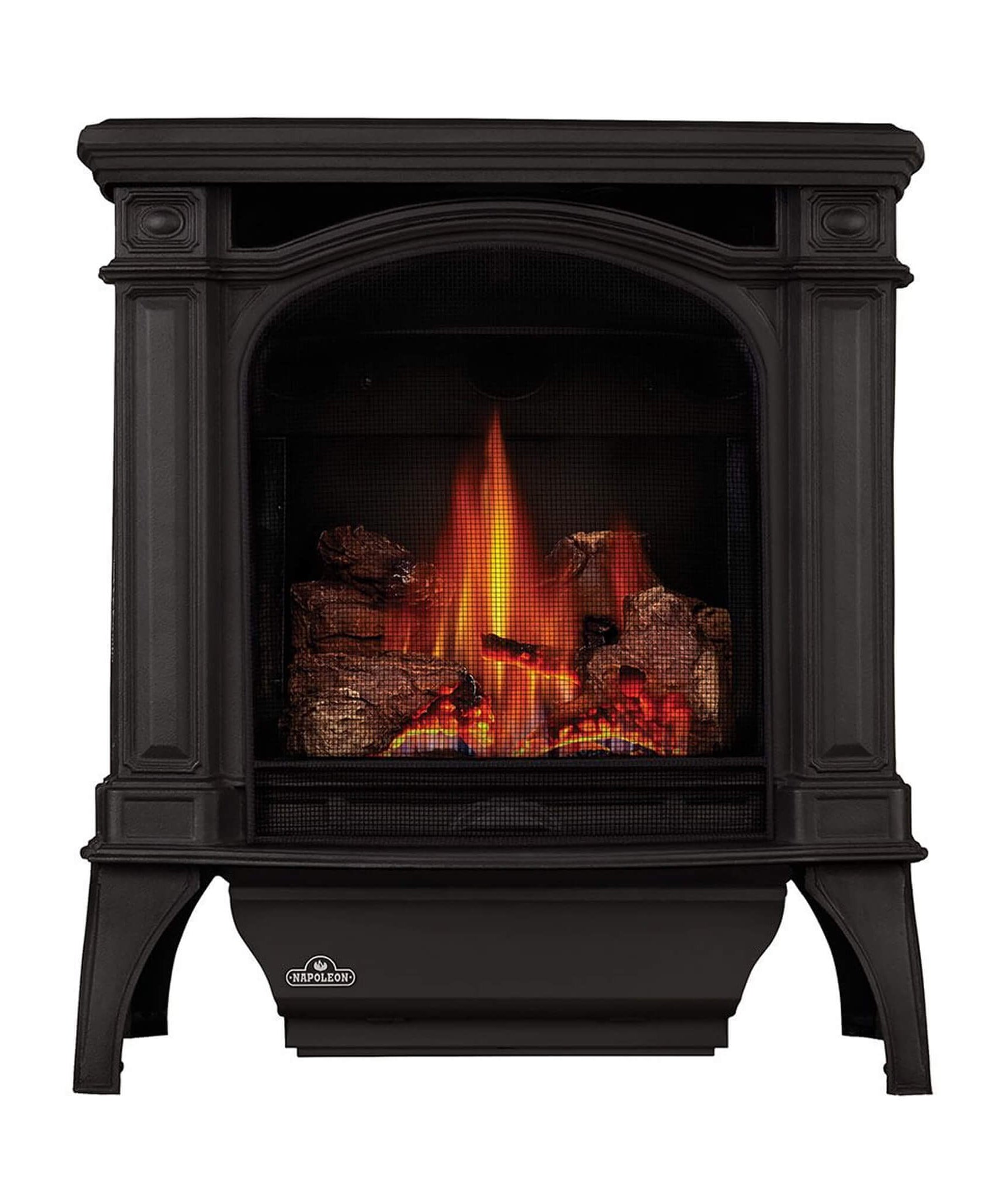 Napoleon Bayfield 25-Inch Direct Vent Electronic Ignition Natural Gas Cast Iron Stove [GDS25NA-1] (SAK95498)