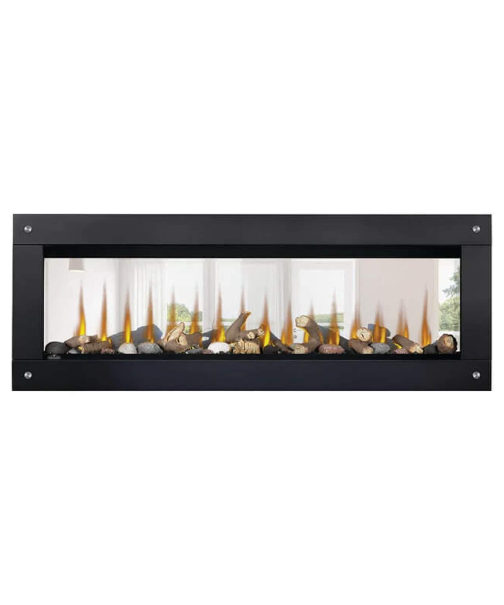 Napoleon Clearion Elite 60-Inch Fully Recessed See Thru Wall Mounted Electric Fireplace [NEFBD60HE] (SAK31716)