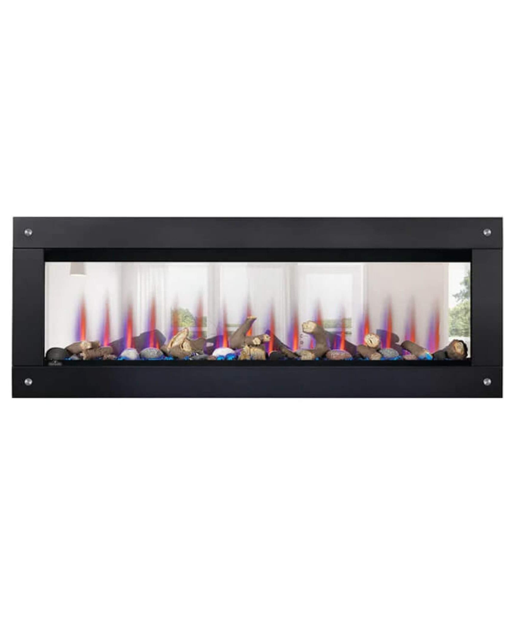 Napoleon Clearion Elite 60-Inch Fully Recessed See Thru Wall Mounted Electric Fireplace [NEFBD60HE] (SAK31716)