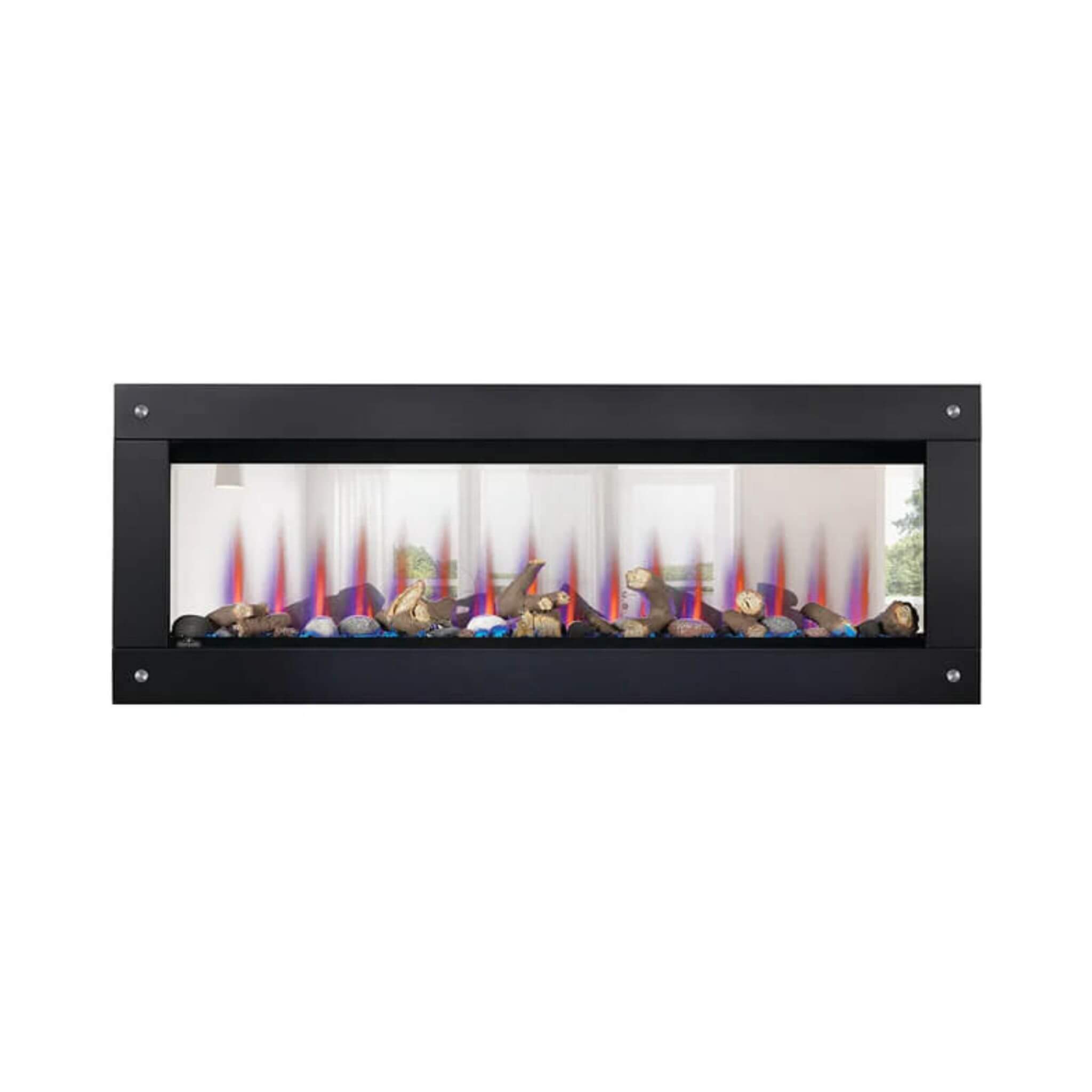 Napoleon Clearion Elite 60-Inch Fully Recessed See Thru Wall Mounted Electric Fireplace [NEFBD60HE] (SAK31716)