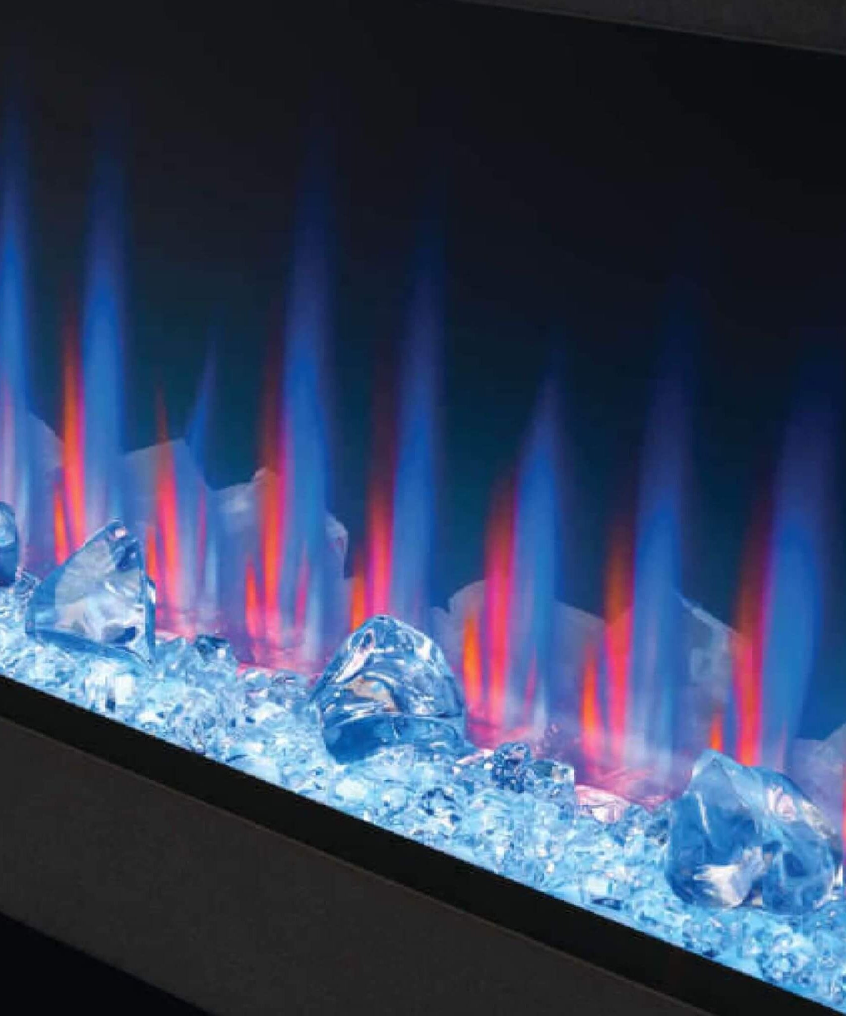 Napoleon Clearion Elite See-Through True Zone Heating Built-In Electric Fireplace [NEFBD50/60HE] (SAK47105)