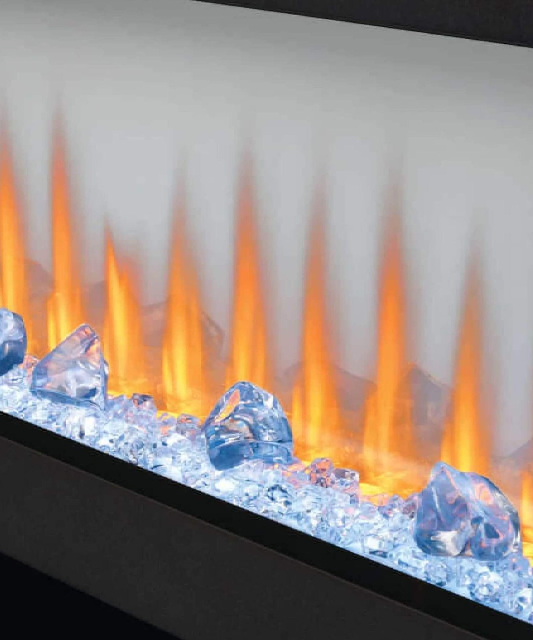 Napoleon Clearion Elite See-Through True Zone Heating Built-In Electric Fireplace [NEFBD50/60HE] (SAK47105)