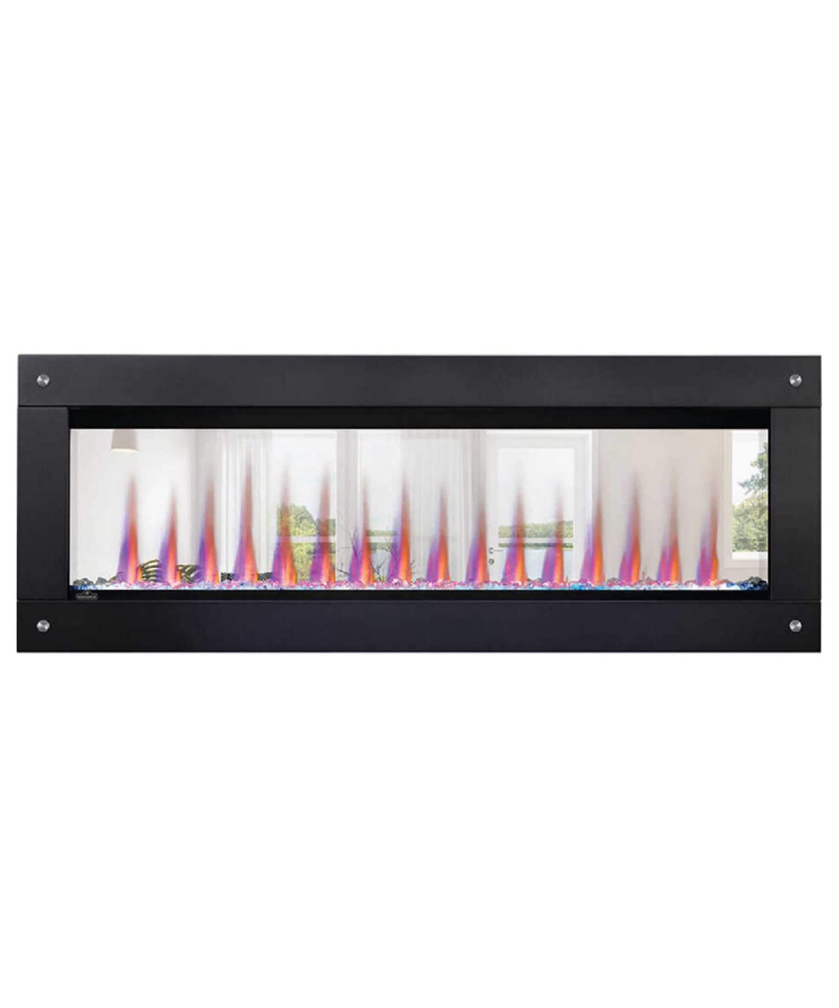 Napoleon Clearion Elite See-Through True Zone Heating Built-In Electric Fireplace [NEFBD50/60HE] (SAK47105)