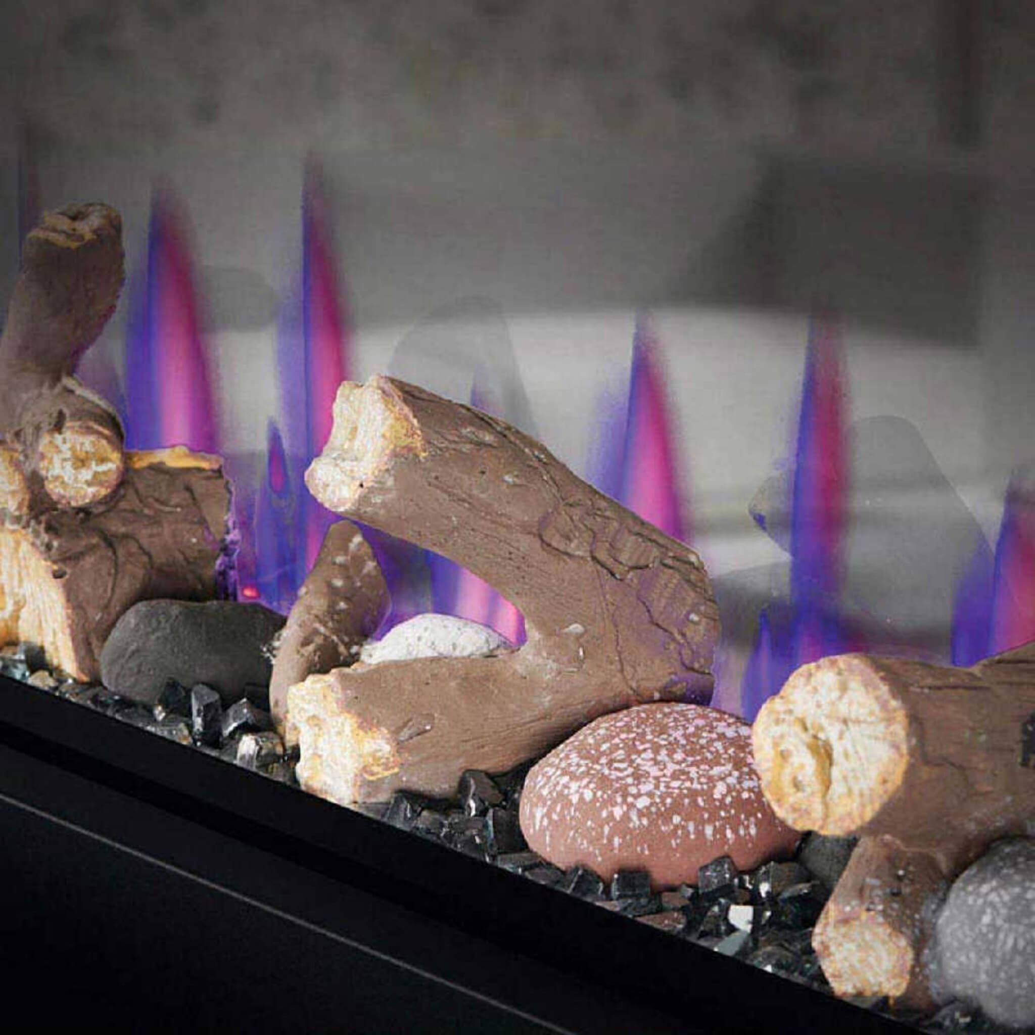 Napoleon Clearion Elite See-Through True Zone Heating Built-In Electric Fireplace [NEFBD50/60HE] (SAK47105)