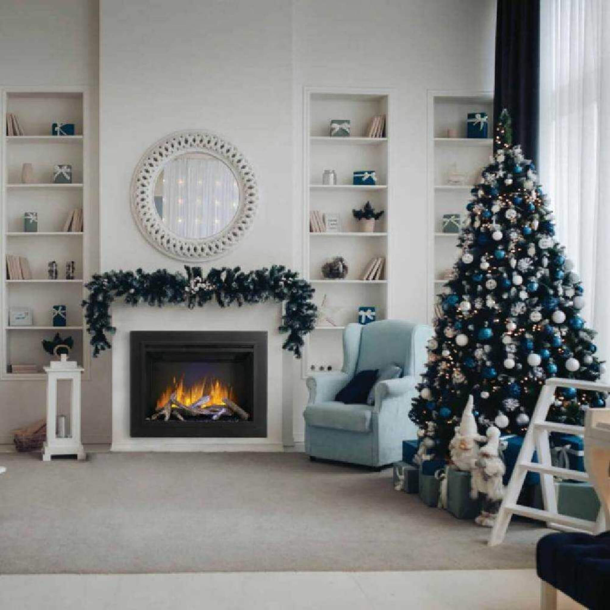 Napoleon Element Self-Trimming Built-In Electric Fireplace [NEFB36/42H-BS-1] (SAK58173)