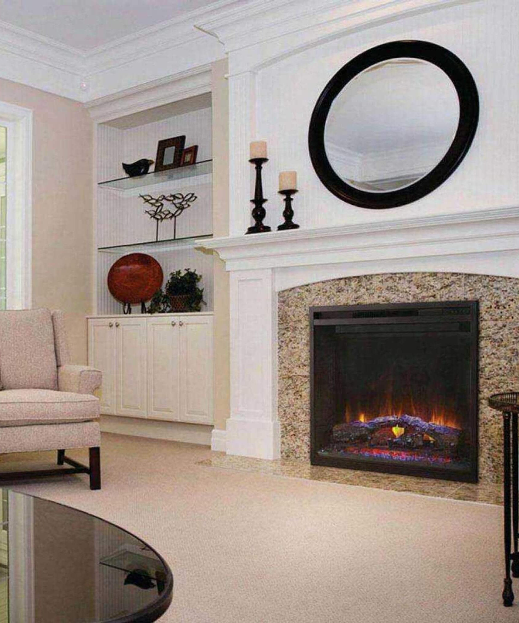 Napoleon Element Self-Trimming Built-In Electric Fireplace [NEFB36/42H-BS-1] (SAK58173)
