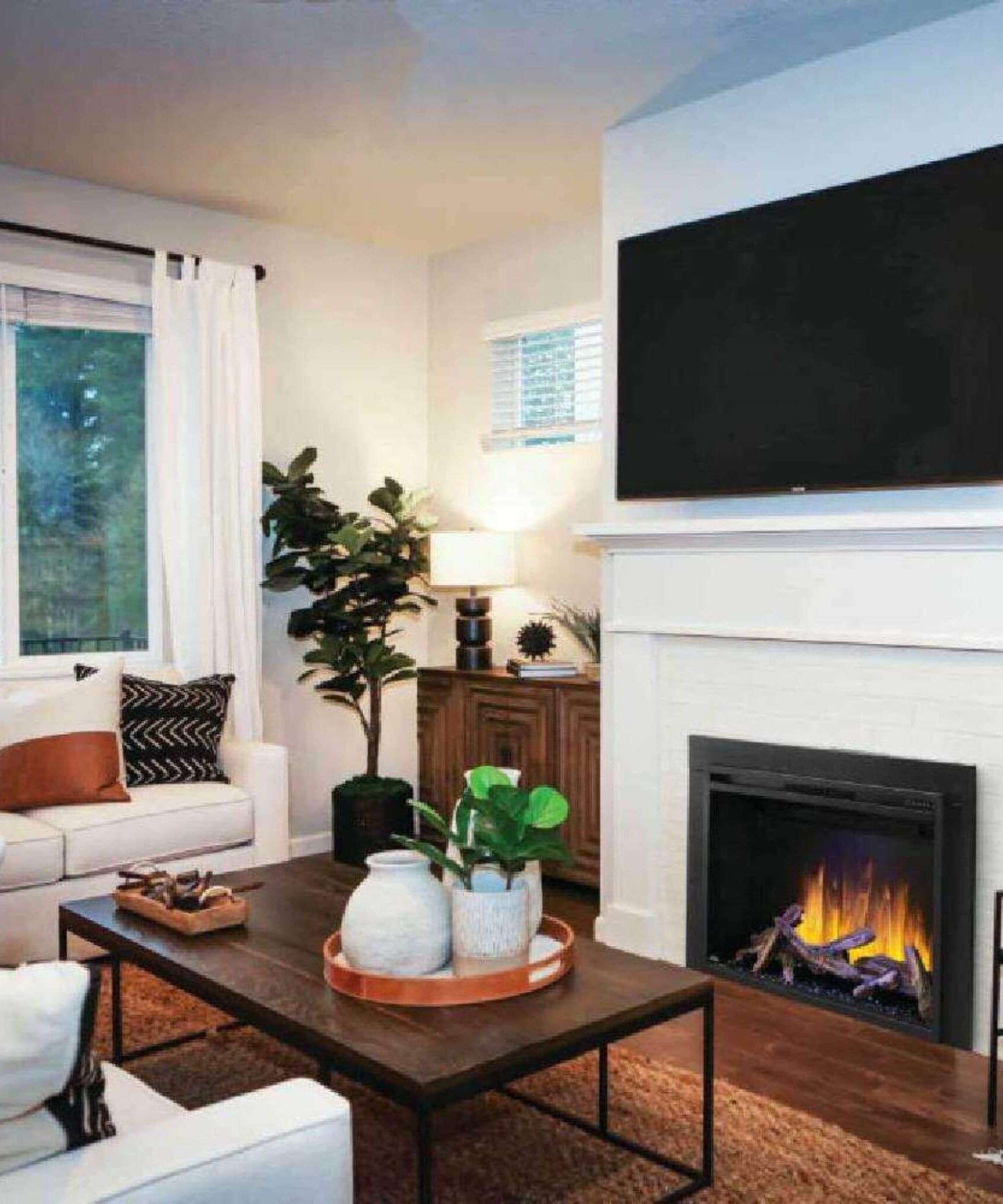 Napoleon Element Self-Trimming Built-In Electric Fireplace [NEFB36/42H-BS-1] (SAK58173)