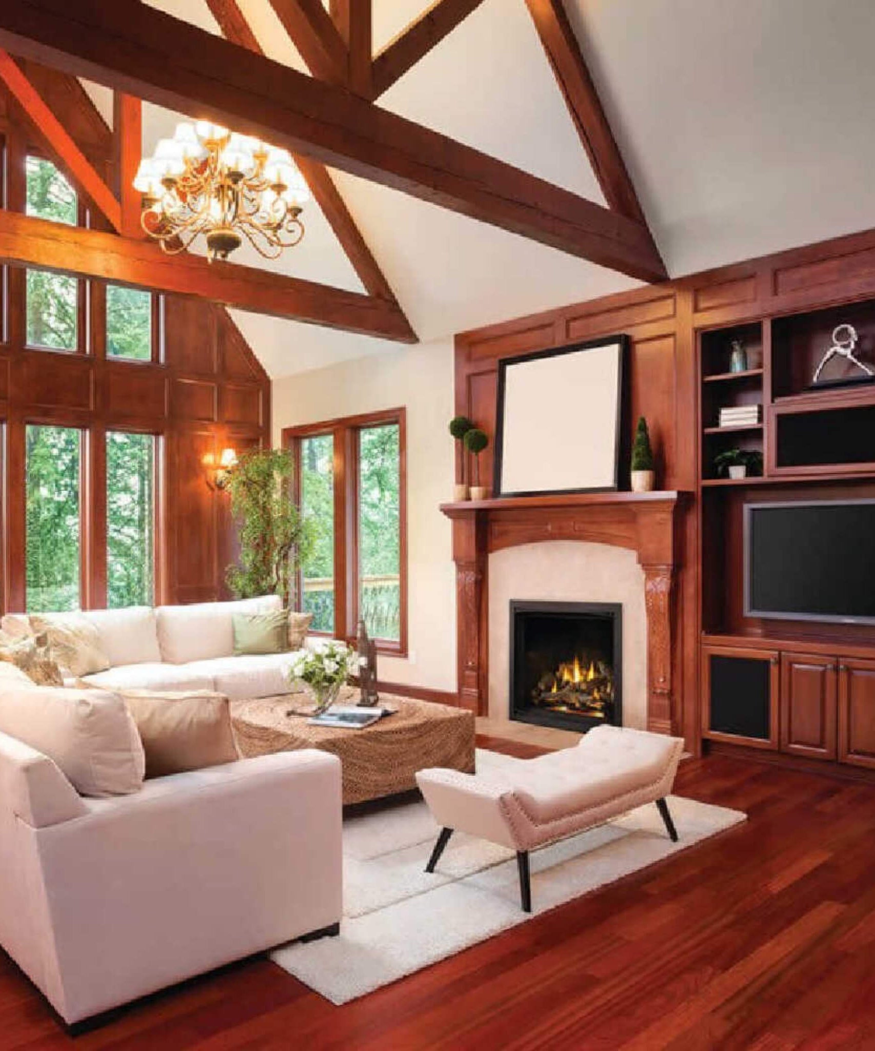 Napoleon Elevation X 36 38-Inch Direct Vent Electronic Ignition Propane Gas Fireplace With Remote Control [EX36N/PTEL] (SAK83365)