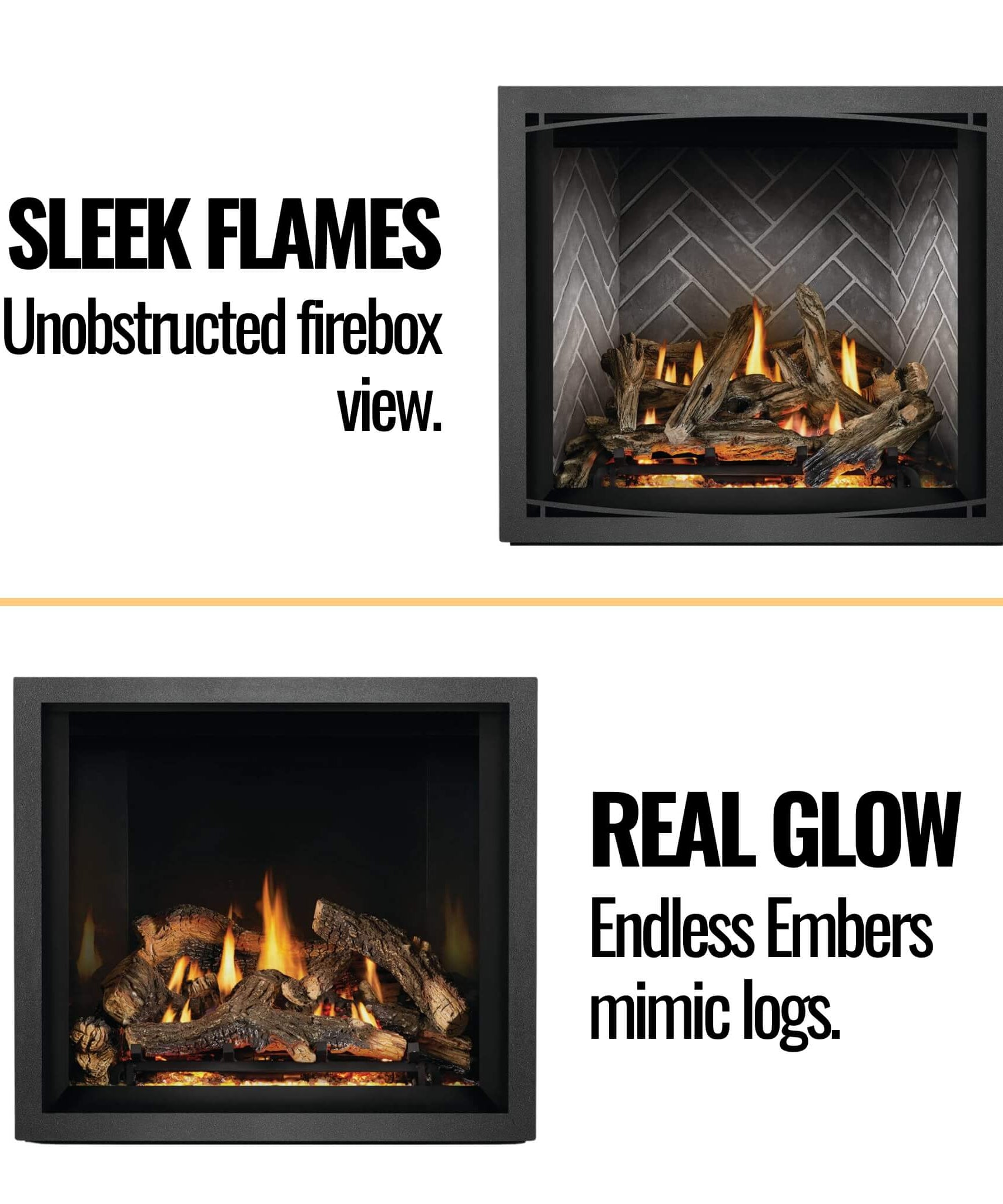 Napoleon Elevation X 36 38-Inch Direct Vent Electronic Ignition Propane Gas Fireplace With Remote Control [EX36N/PTEL] (SAK83365)