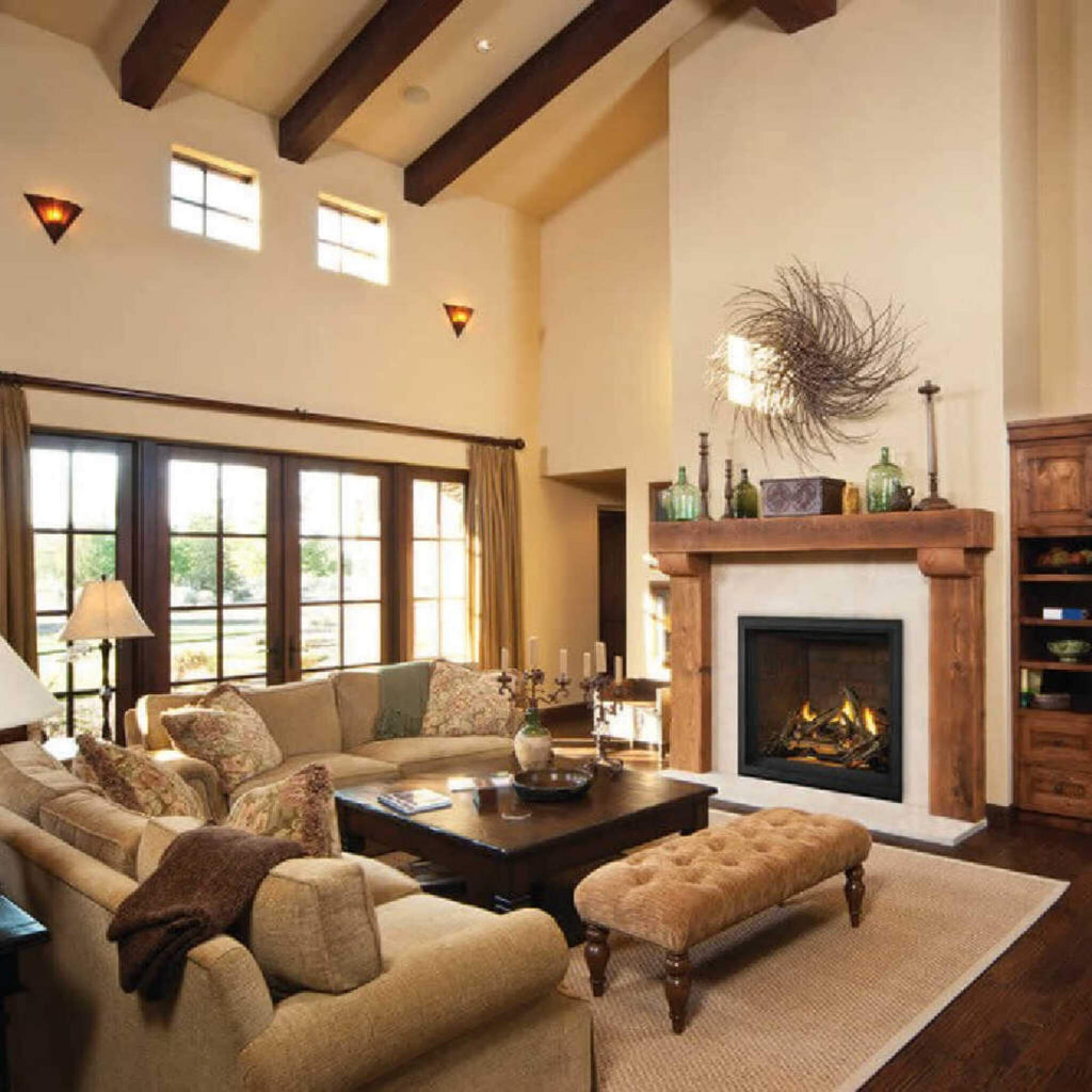 Napoleon Elevation X 36 38-Inch Direct Vent Electronic Ignition Propane Gas Fireplace With Remote Control [EX36N/PTEL] (SAK83365)
