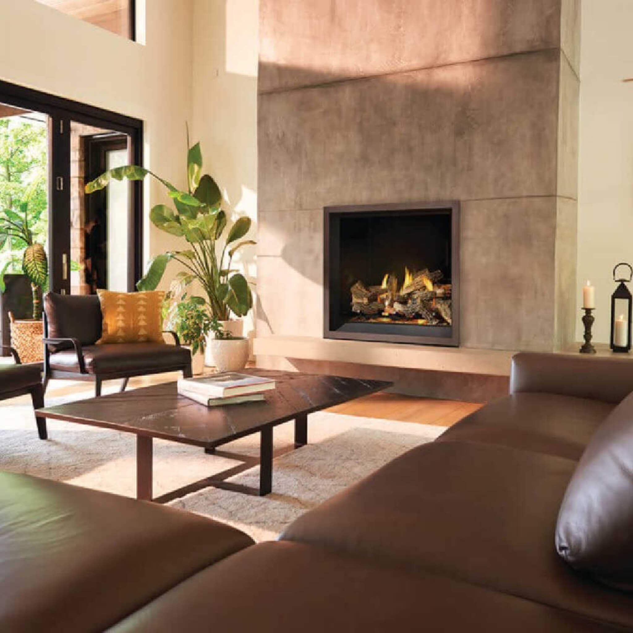 Napoleon Elevation X 42 44-Inch Direct Vent Electronic Ignition Propane Gas Fireplace [EX42N/PTEL] (SAK83652)