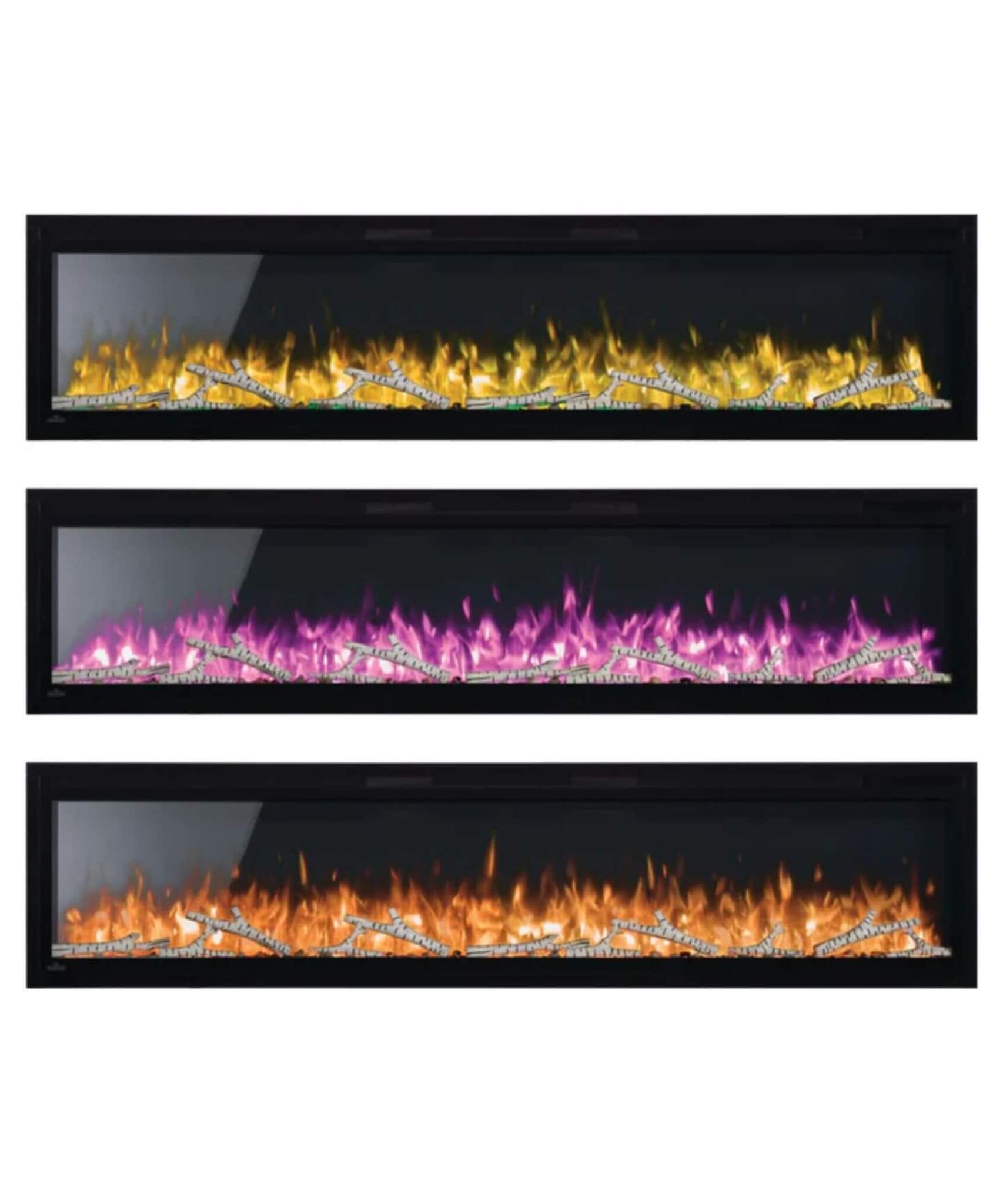 Napoleon Entice Wall-Hanging Electric Fireplace With Multi-Function Remote Control (SAK74519)