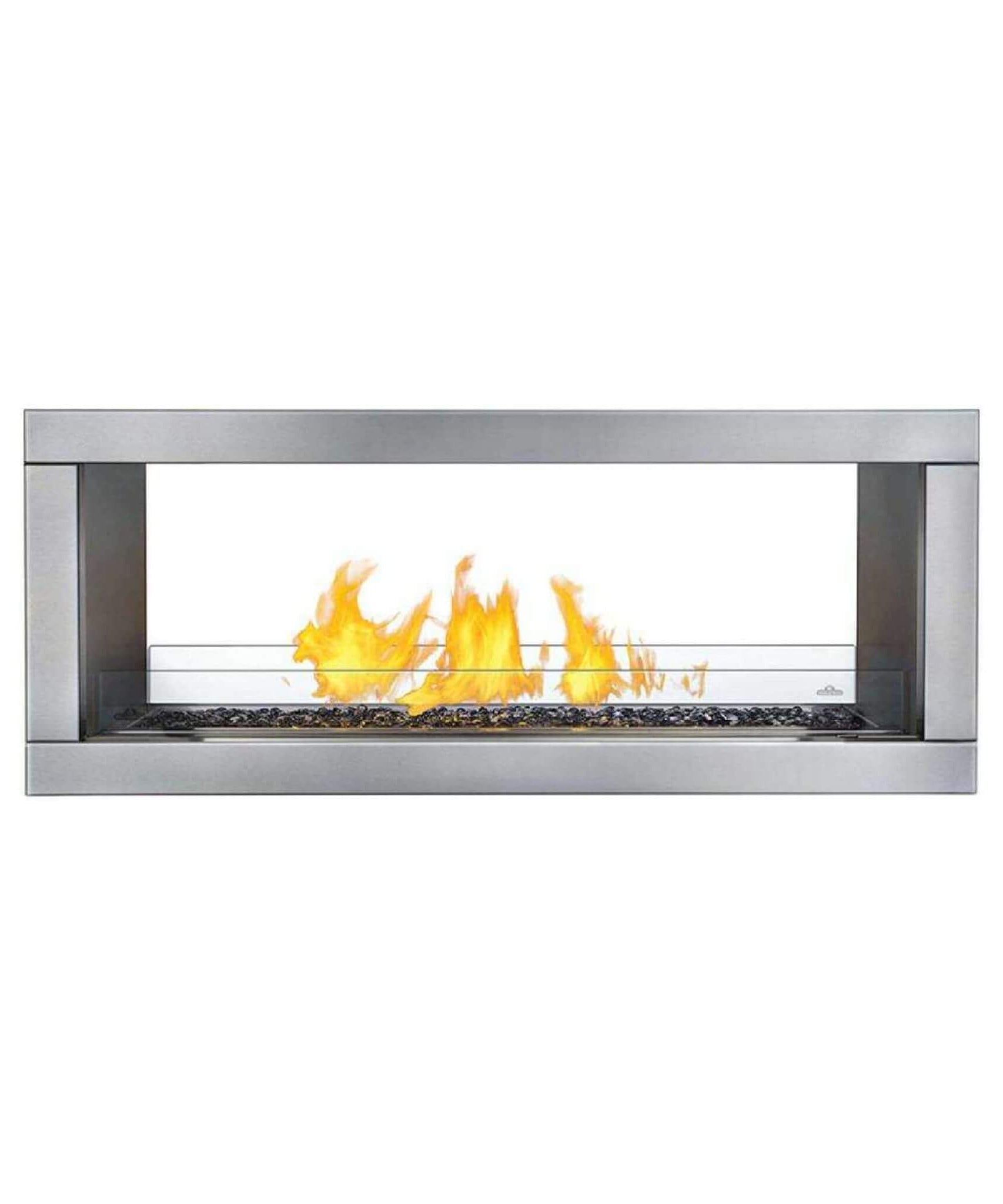 Napoleon Galaxy 48 50-Inch Outdoor Linear See-Thru Electronic Start Natural Gas Fireplace [GSS48STE] (SAK67432)