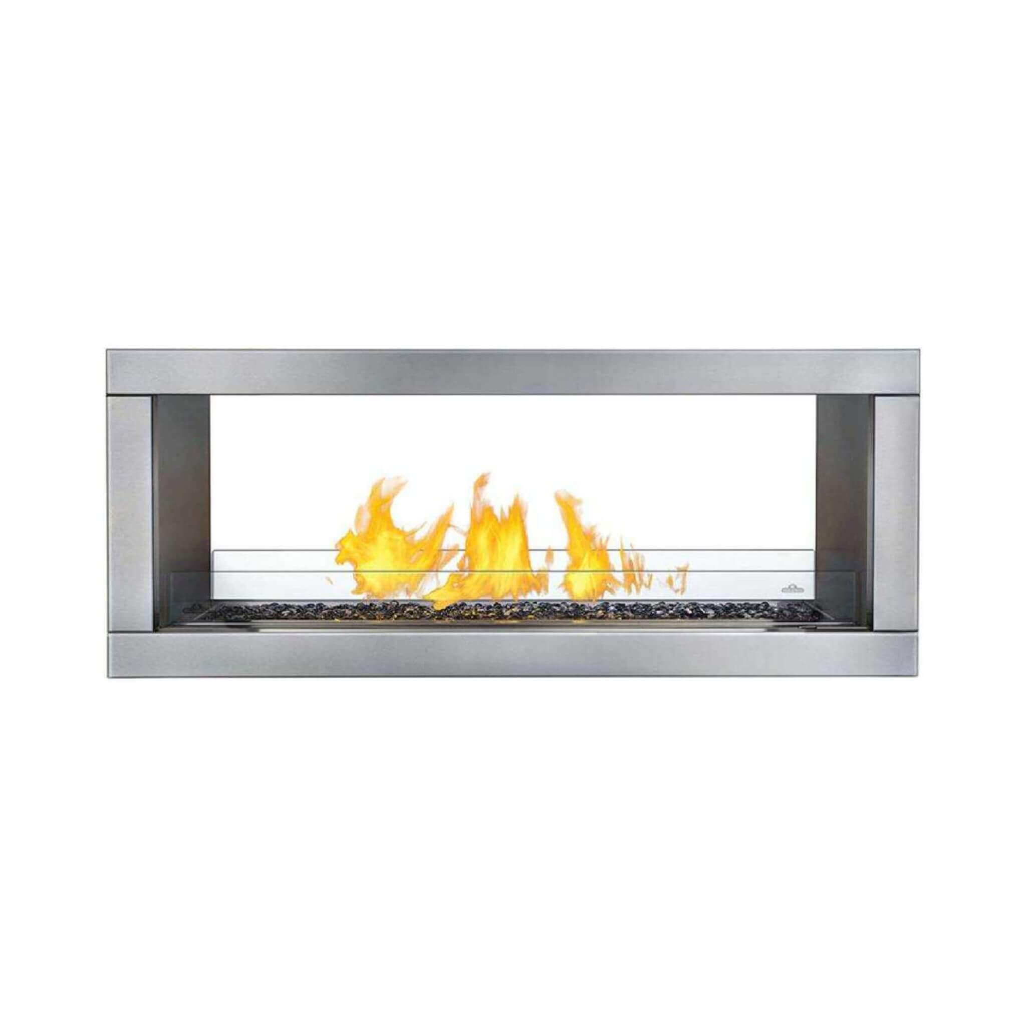 Napoleon Galaxy 48 50-Inch Outdoor Linear See-Thru Electronic Start Natural Gas Fireplace [GSS48STE] (SAK67432)