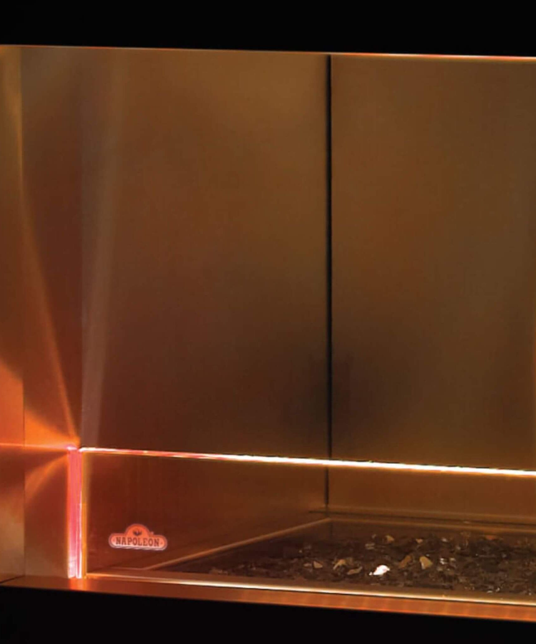 Napoleon Galaxy 48 50-Inch Outdoor Linear See-Thru Electronic Start Natural Gas Fireplace [GSS48STE] (SAK67432)