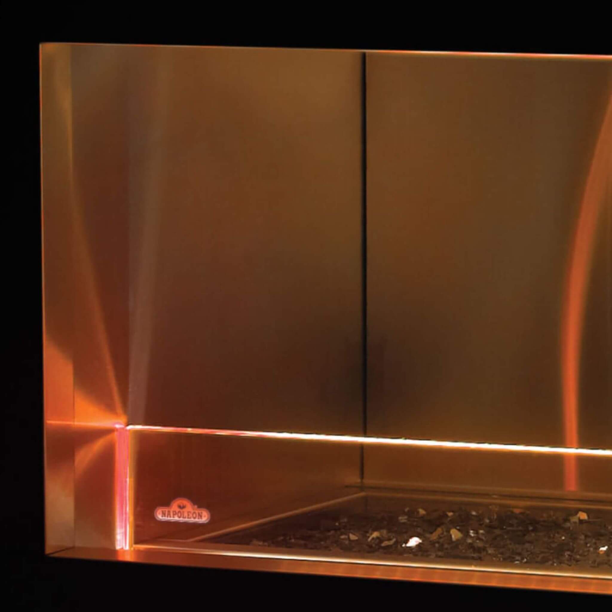 Napoleon Galaxy 48 50-Inch Outdoor Linear See-Thru Electronic Start Natural Gas Fireplace [GSS48STE] (SAK67432)