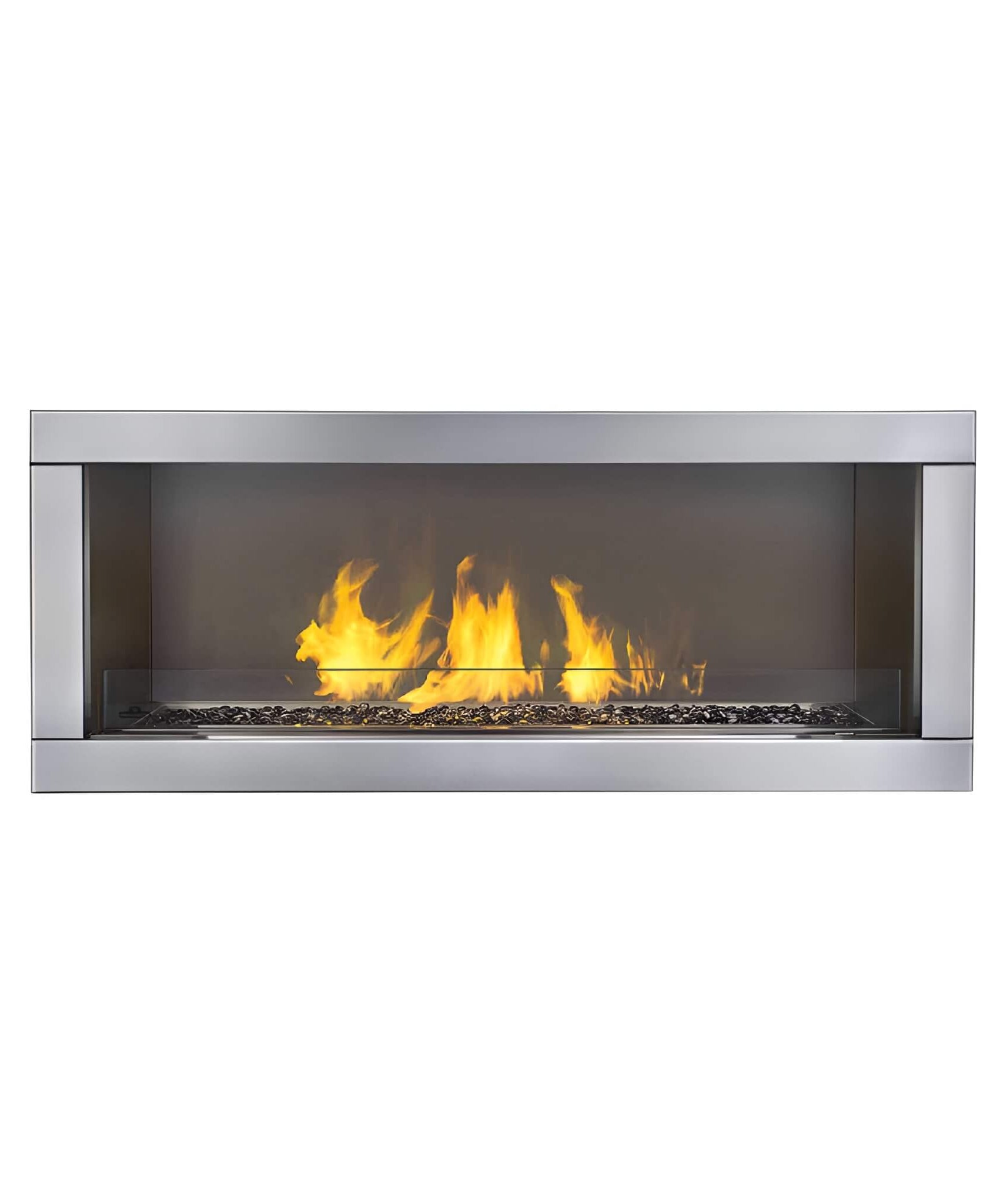 Napoleon Galaxy 48-Inch Outdoor Linear Single-Sided Electronic Start Natural Gas Fireplace [GSS48E] (SAK60567)
