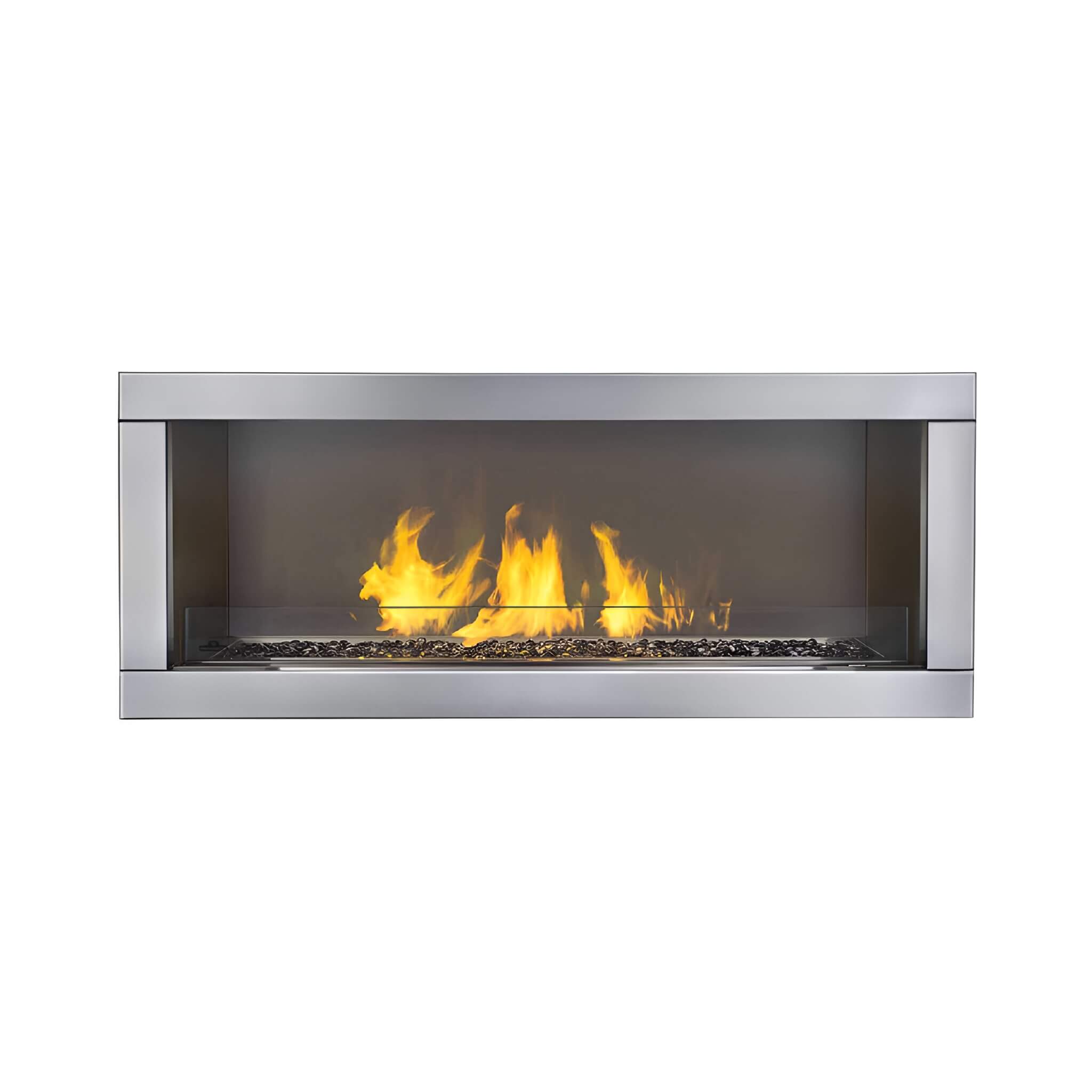 Napoleon Galaxy 48-Inch Outdoor Linear Single-Sided Electronic Start Natural Gas Fireplace [GSS48E] (SAK60567)