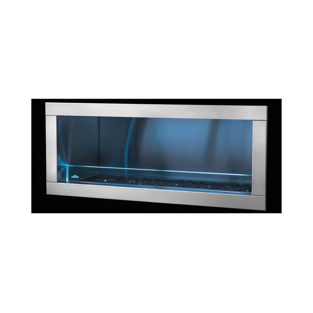 Napoleon Galaxy 48-Inch Outdoor Linear Single-Sided Electronic Start Natural Gas Fireplace [GSS48E] (SAK60567)