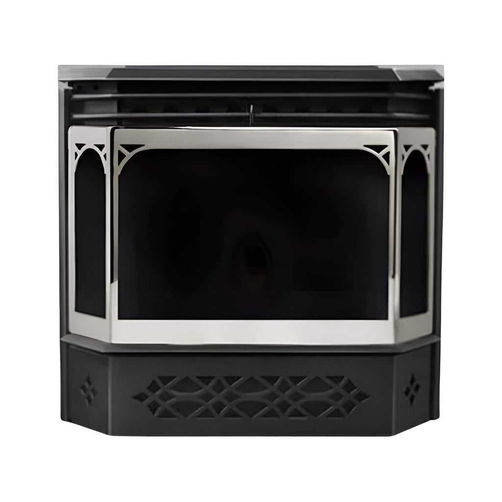 Napoleon Haliburton 50 22-Inch Direct Vent Millivolt Ignition Compact Natural Gas Stove [GDS28-1NSB] (SAK81523)