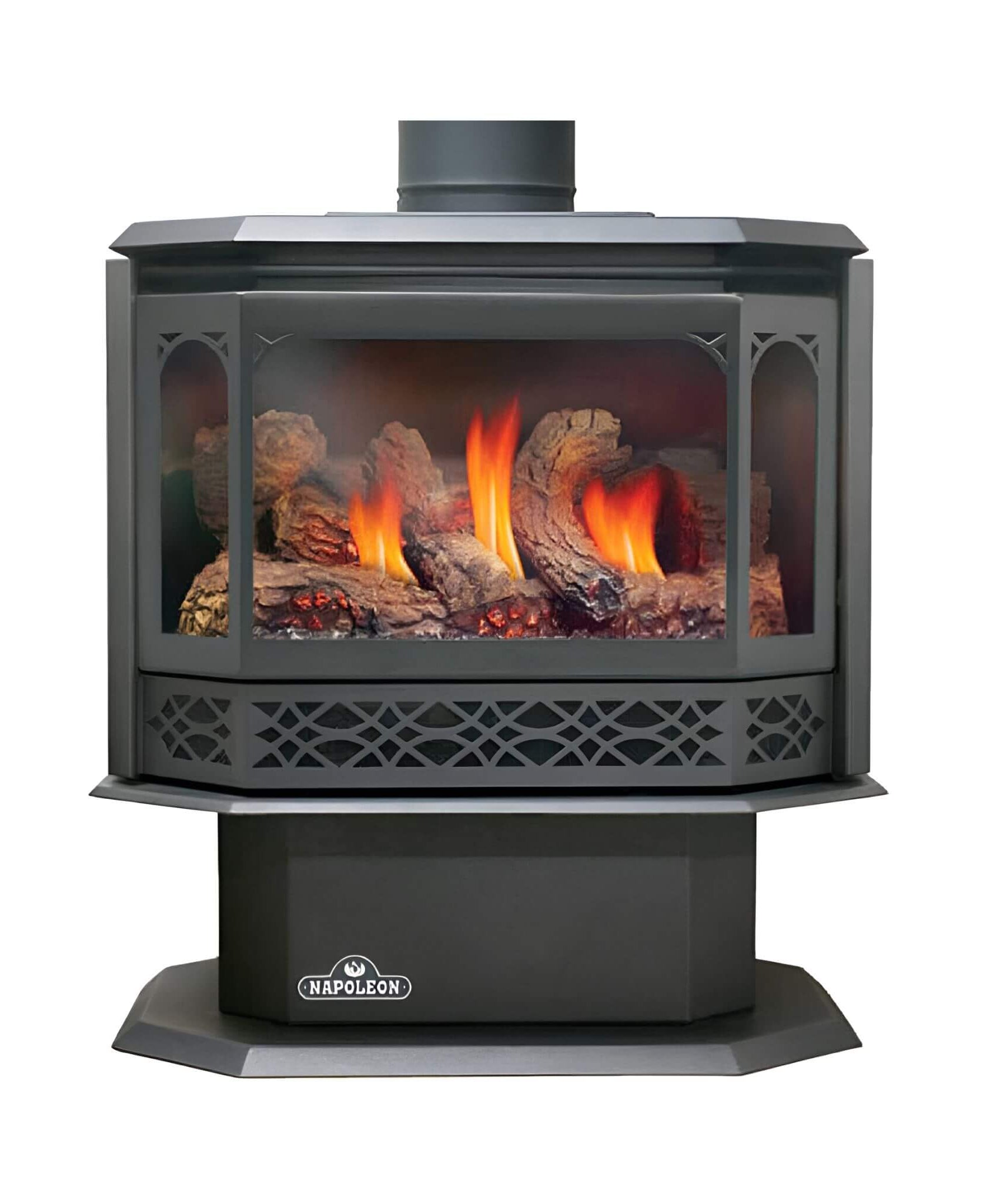 Napoleon Havelock 50 28-Inch Direct Vent Millivolt Ignition Natural Gas Stove [GDS50-1NSB] (SAK37589)