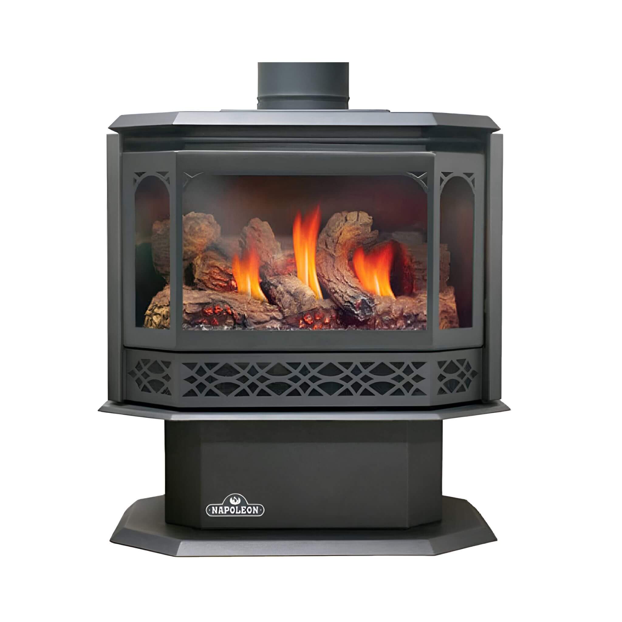Napoleon Havelock 50 28-Inch Direct Vent Millivolt Ignition Natural Gas Stove [GDS50-1NSB] (SAK37589)