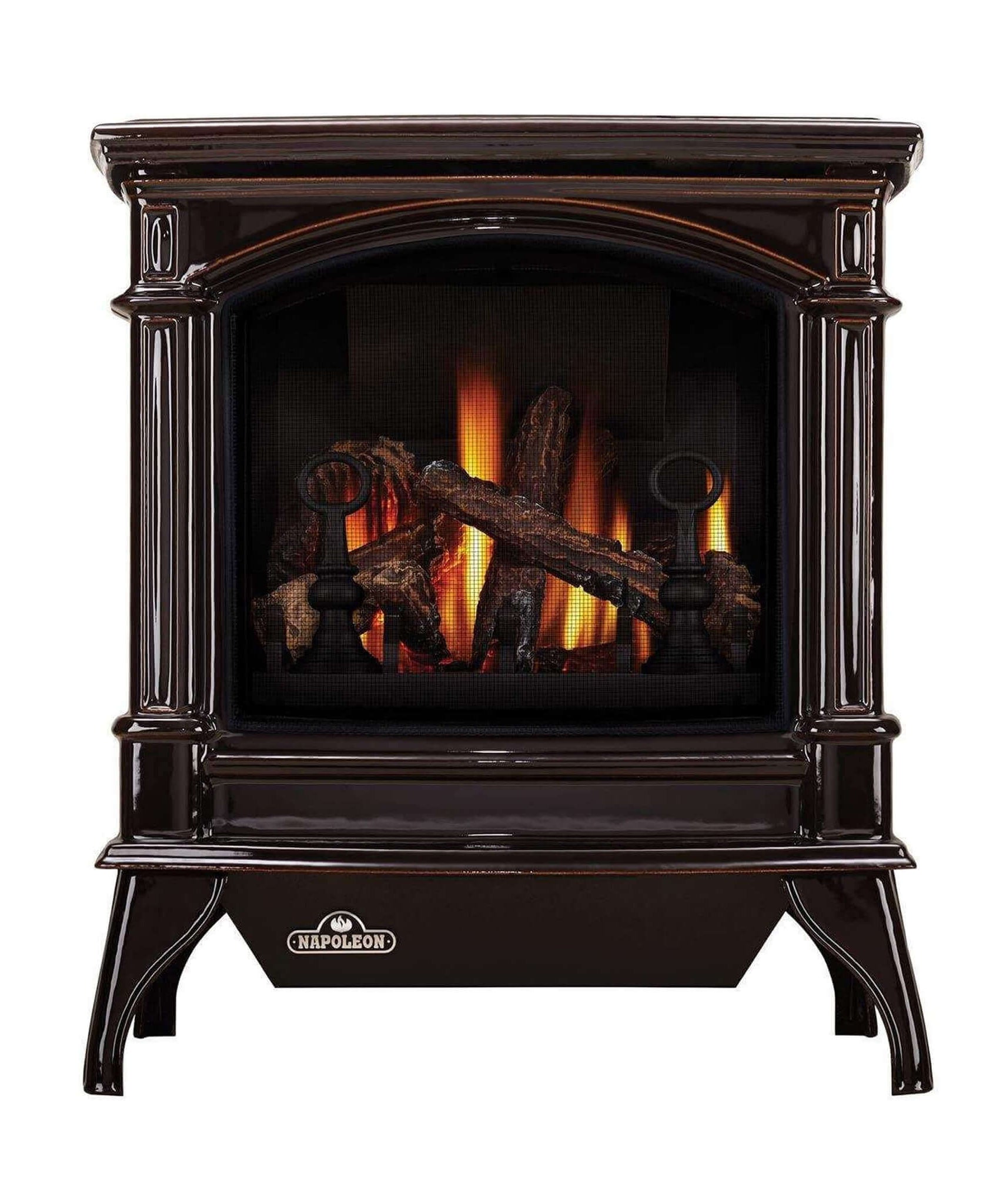 Napoleon Knightsbridge 60 Majolica Brown 27-Inch Natural Gas Stove With Flame And Heat Adjustment [GDS60-1NNSB] (SAK14738)