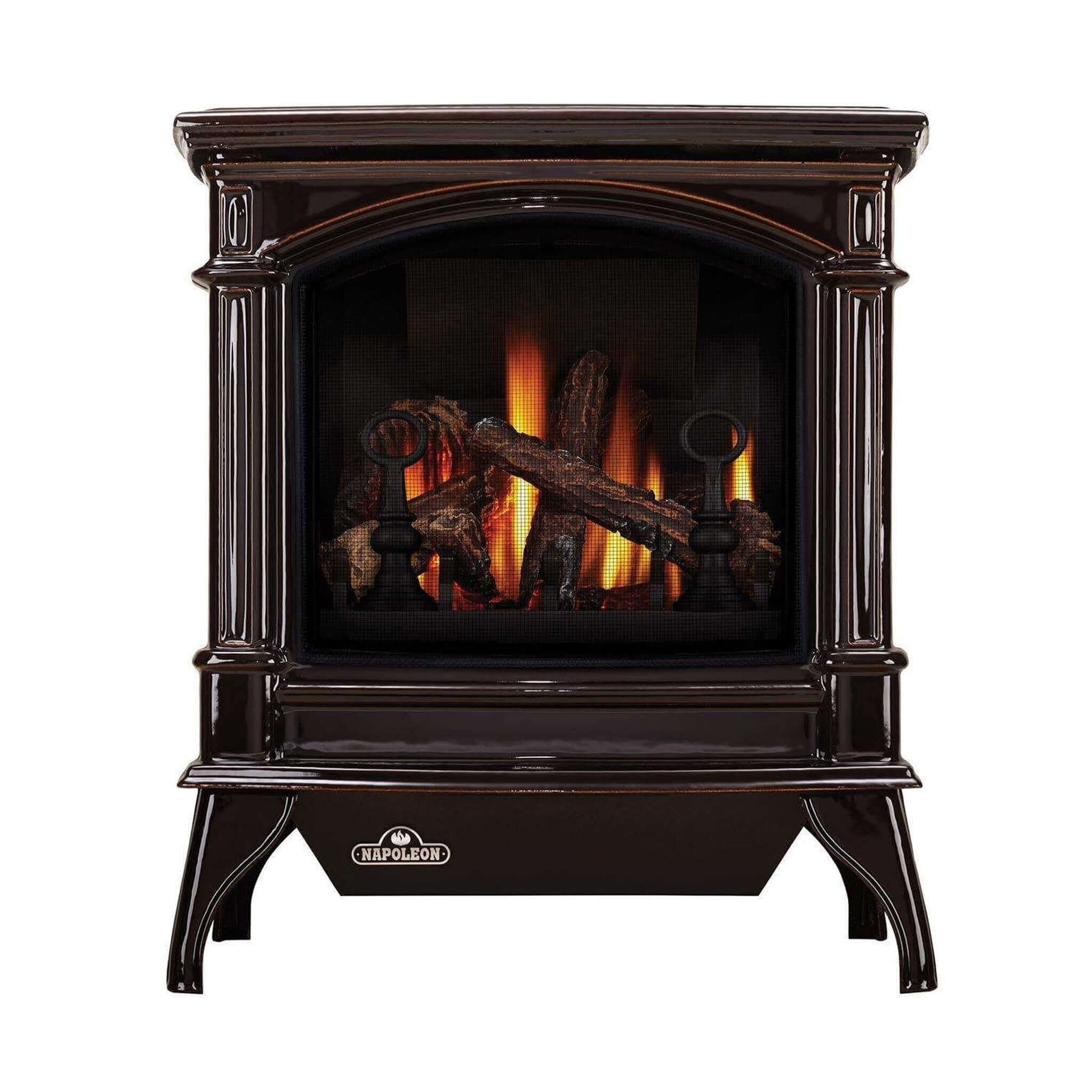 Napoleon Knightsbridge 60 Majolica Brown 27-Inch Natural Gas Stove With Flame And Heat Adjustment [GDS60-1NNSB] (SAK14738)