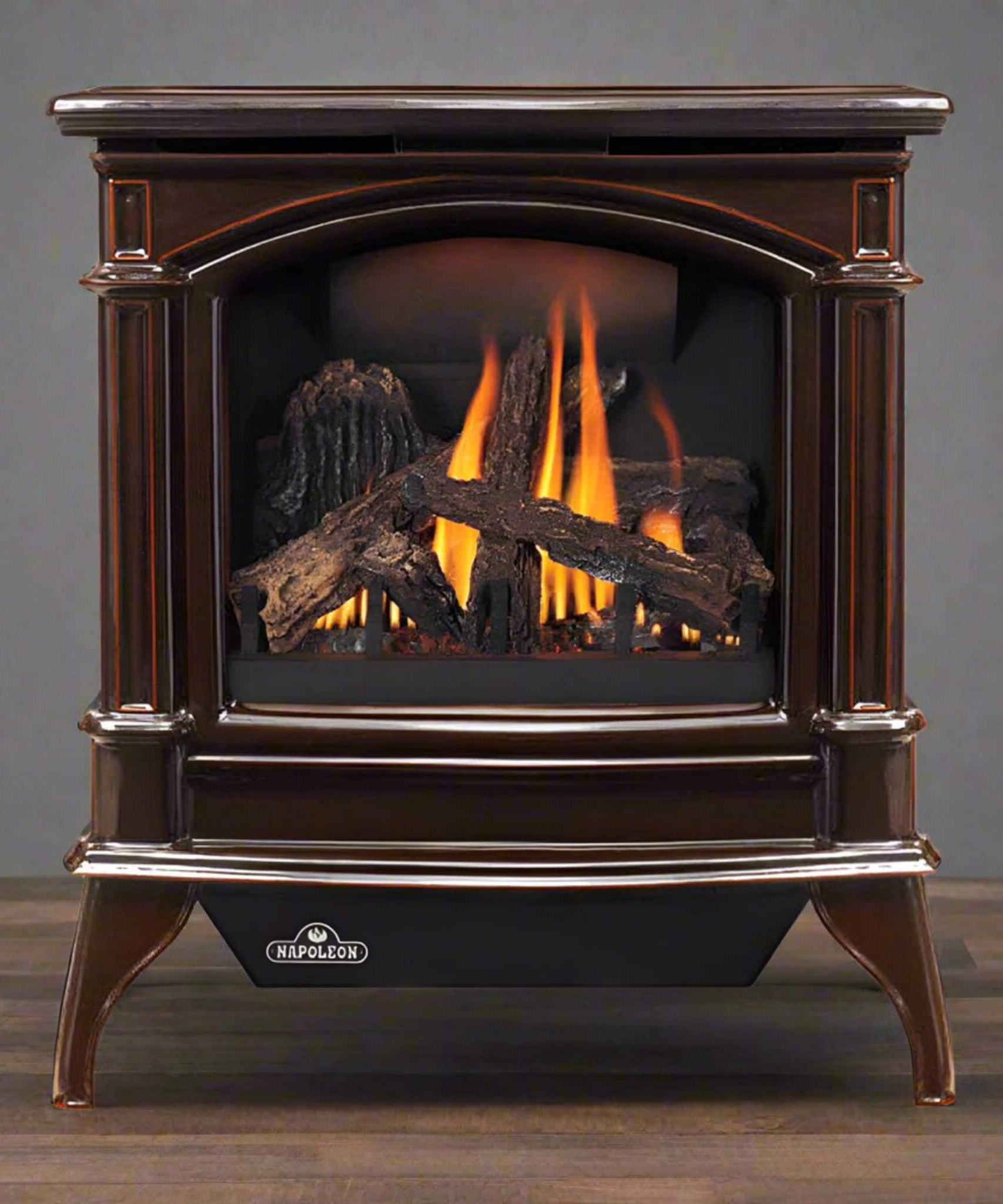 Napoleon Knightsbridge 60 Majolica Brown 27-Inch Natural Gas Stove With Flame And Heat Adjustment [GDS60-1NNSB] (SAK14738)